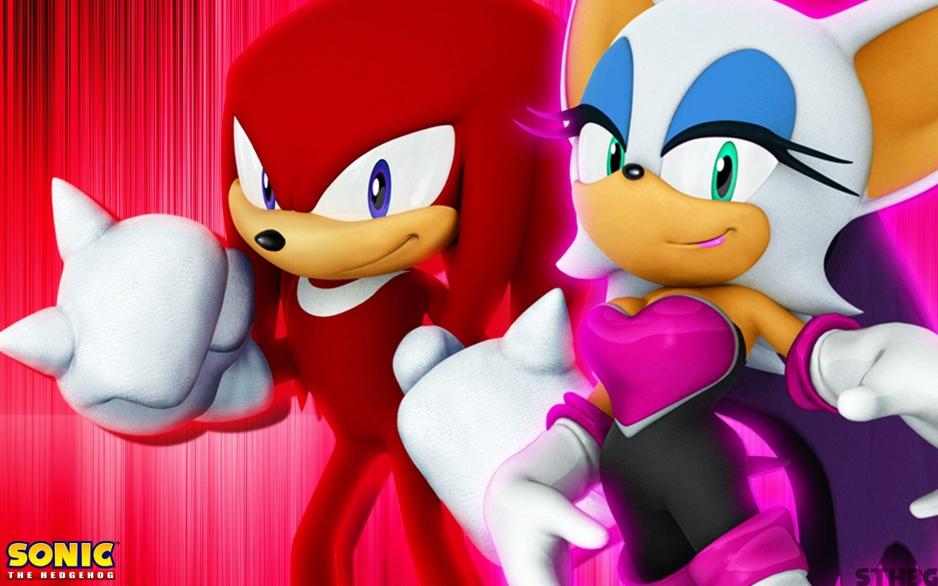 Knuckles der Echidna, Rouge, Fledermaus, Gaming, Wallpaper, 1920x1200 HD Desktop