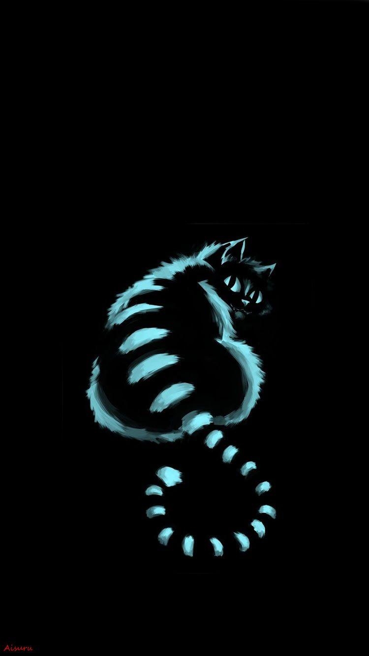 Cheshire Cat, Alice, iPhone, Wunderland, Angepasst, 750x1340 HD Handy