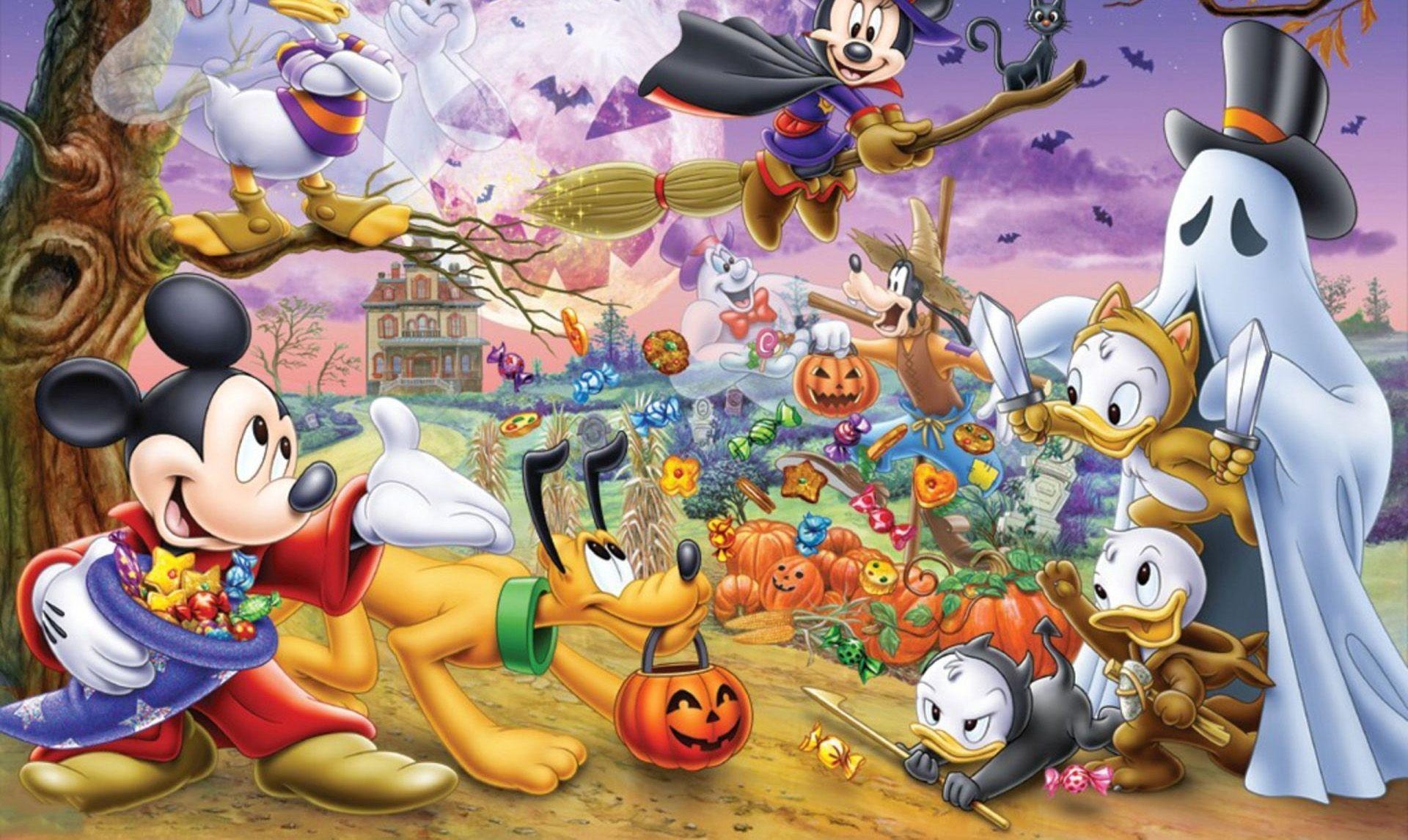 Disney, Halloween, Hintergrund, Kostenlos, Cartoon, 1920x1150 HD Desktop