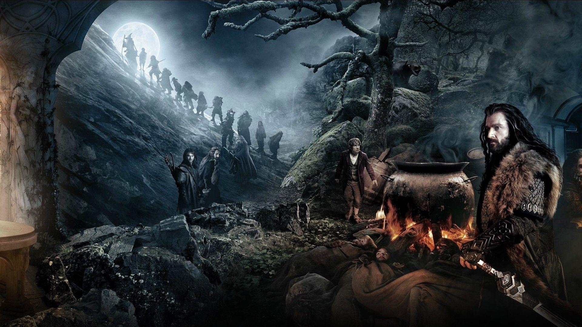 Der Hobbit, Desktop, Tolkien, Fantasiebilder, Filme, 1920x1080 Full HD Desktop