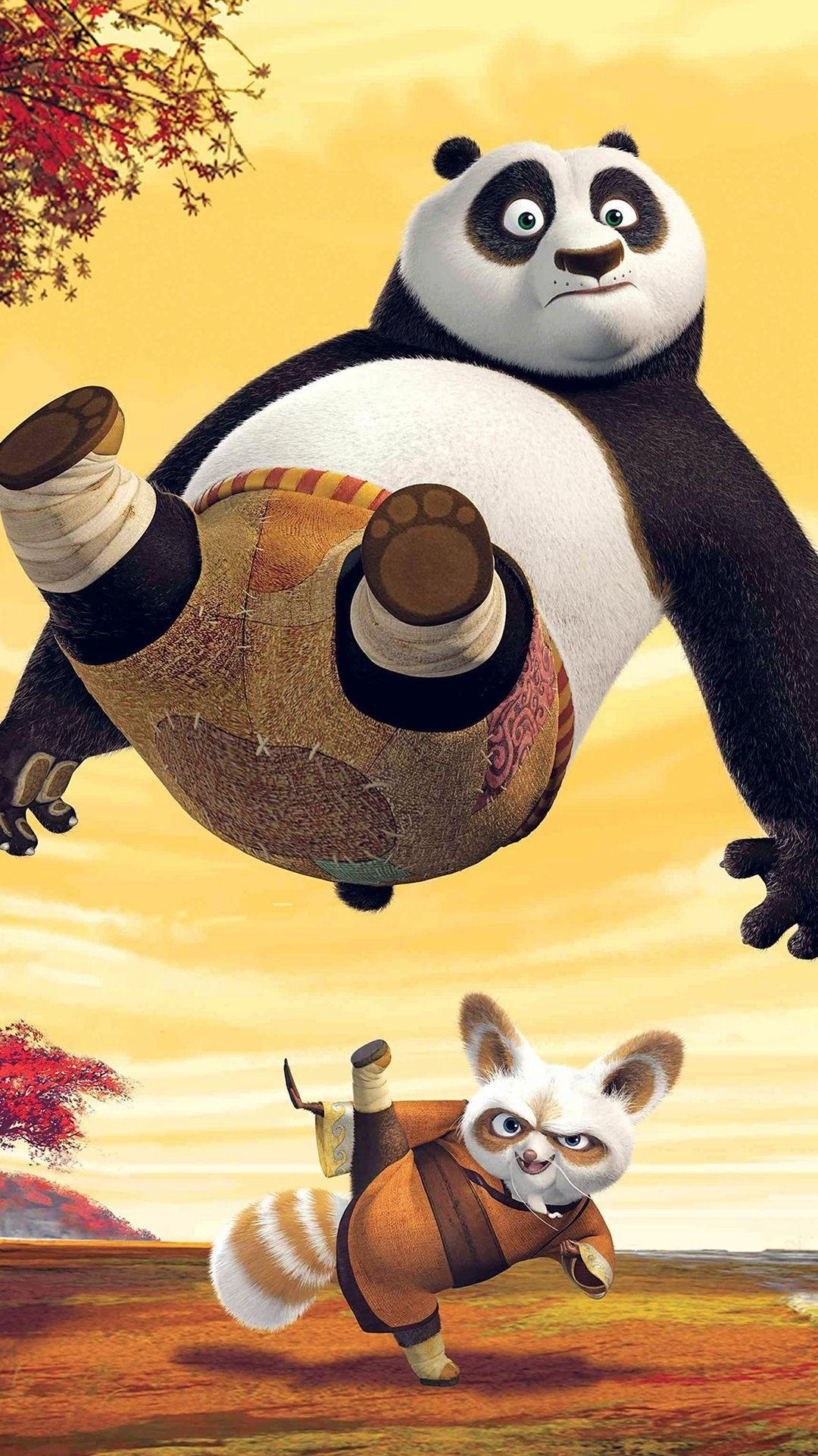 Kung Fu Panda, DreamWorks, Anime, Kunst, iPhone, 1080x1920 Full HD Handy