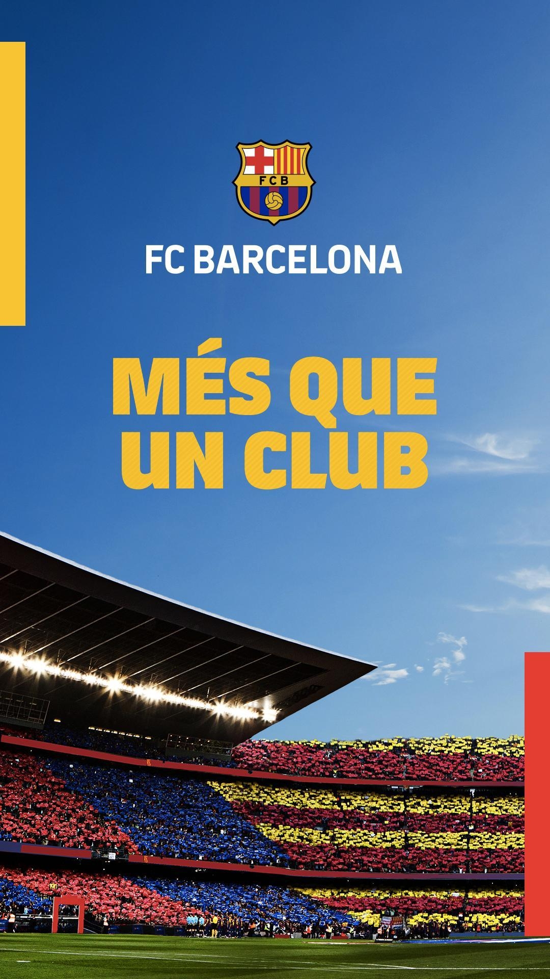 FC Barcelona, Fans, Offiziell, Sport, Fußballverein, 1080x1920 Full HD Handy