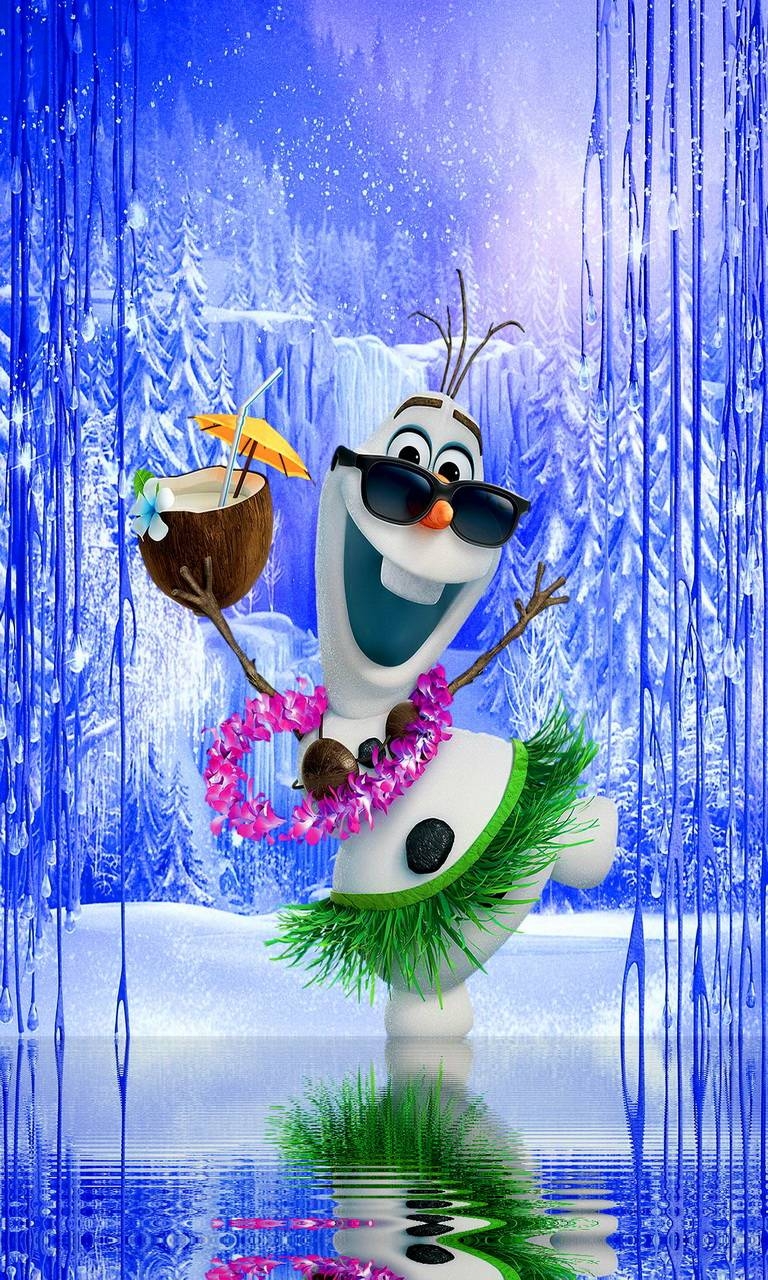 Olaf, Frozen, Hintergrundbild, Cartoon, Disney, 770x1280 HD Handy