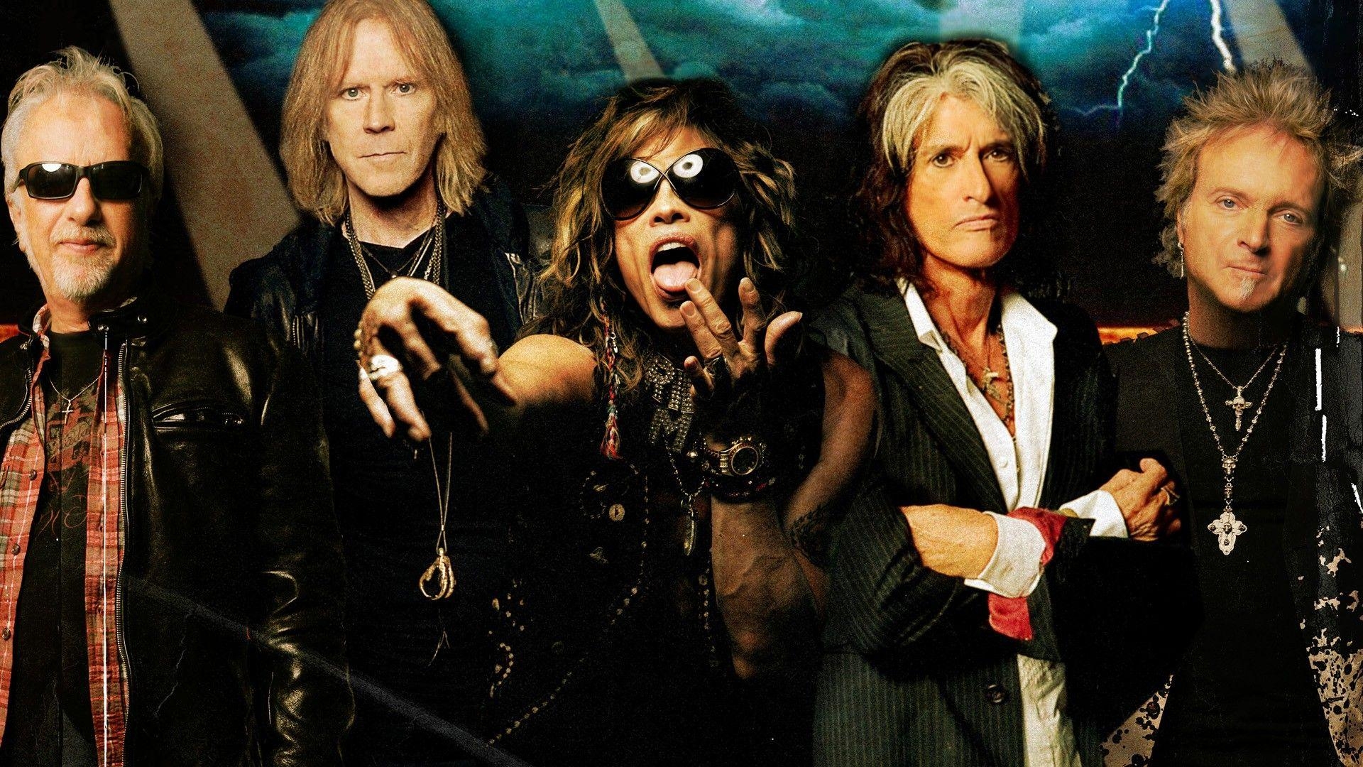 Aerosmith, Full HD, Windows 10, Hintergrund, Musik, 1920x1080 Full HD Desktop