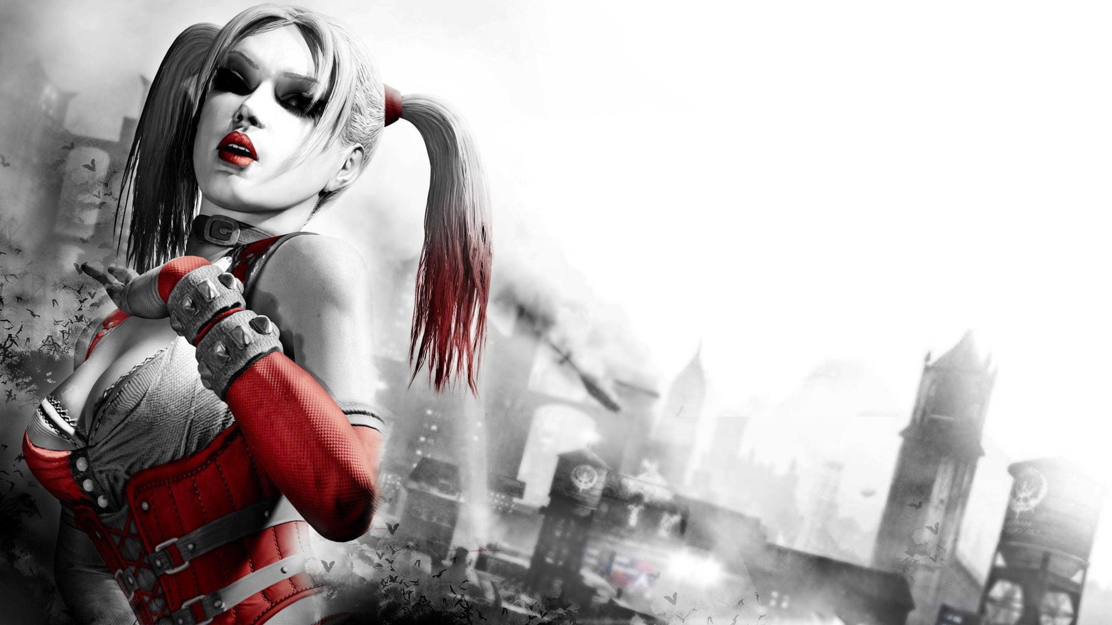 Schön, Harley Quinn, Hintergrund, Bild, Comic, 3840x2160 4K Desktop