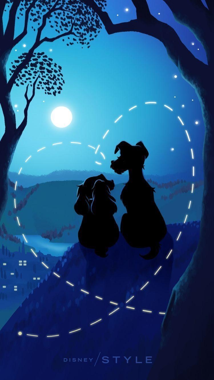 Susi und Strolch, Handy, Disney, Cartoon, Liebesgeschichte, 750x1340 HD Handy