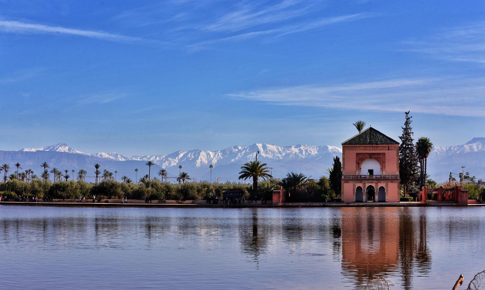 Marrakesch, Bild, Foto, Hintergrund, Marokko, 2050x1230 HD Desktop