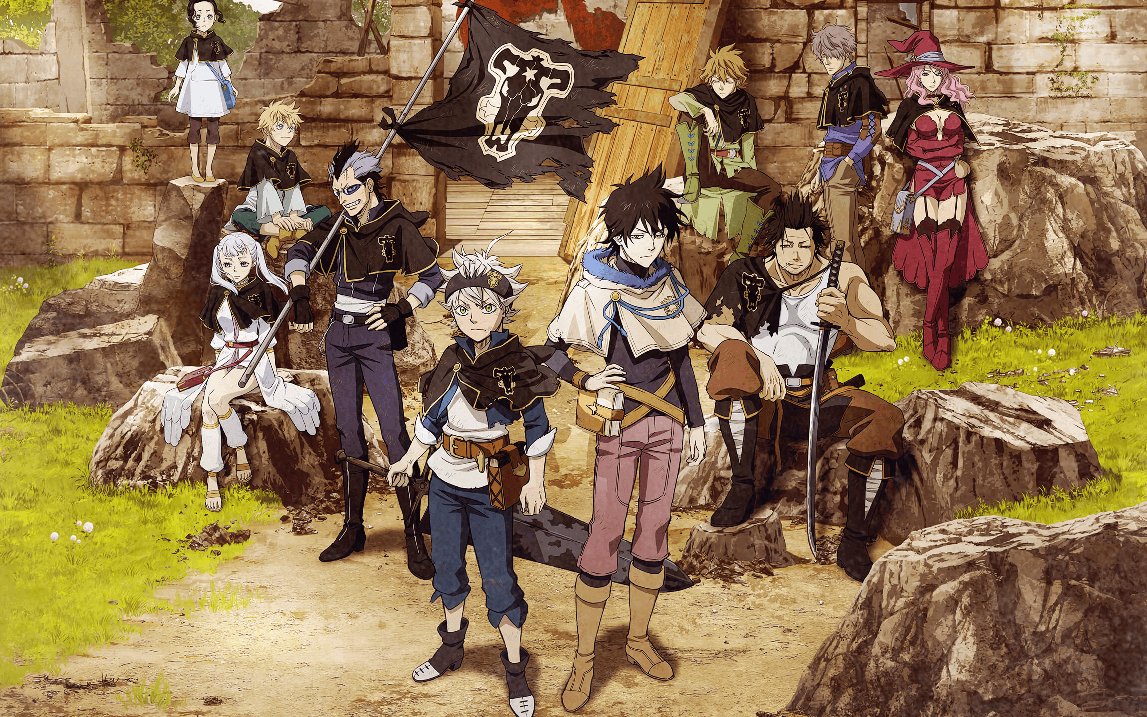 Black Clover, Anime, HD, Magie, Serie, 2300x1440 HD Desktop