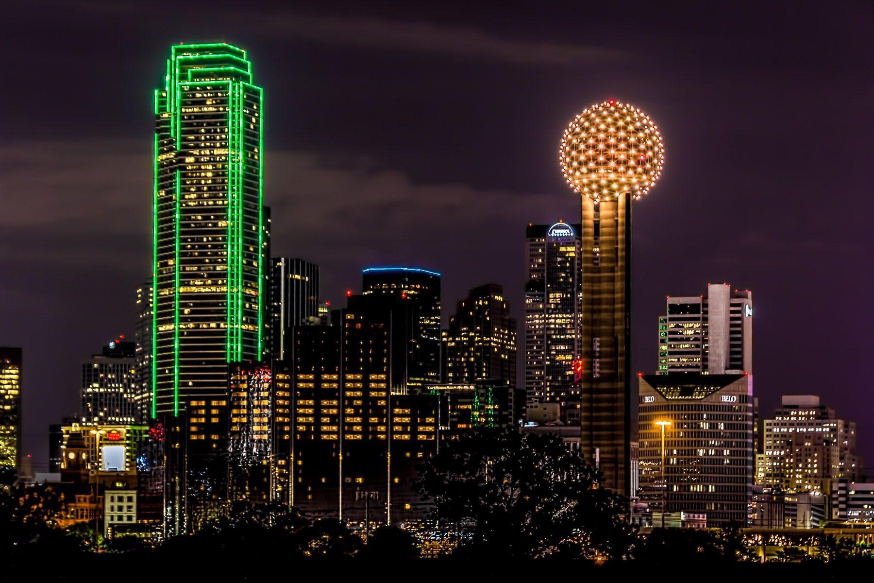 Dallas, Skyline, Innenstadt, Texas, Stadt, 1800x1200 HD Desktop