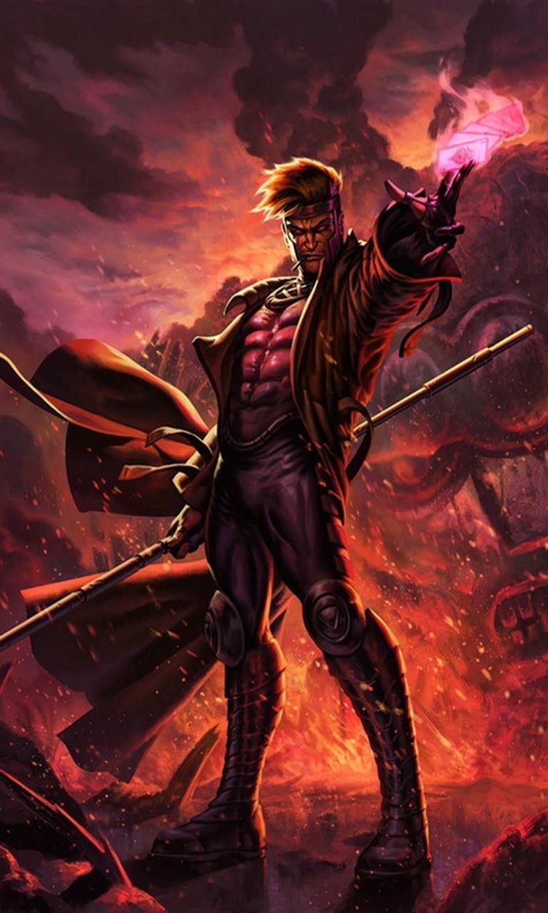 Gambit, kostenloser Download, Hintergrund, Marvel, Bild, 770x1280 HD Handy