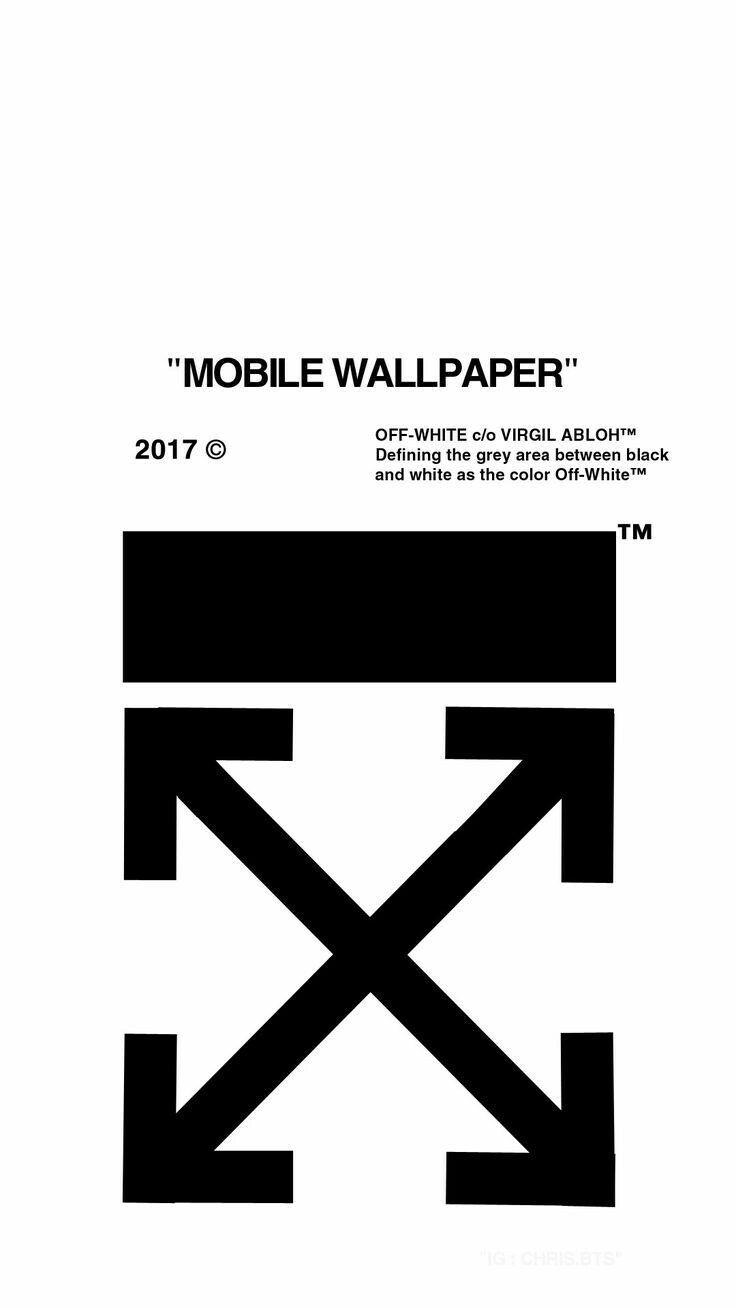 Off White, Virgil Abloh, Minimalistisch, Weiß, Stil, 740x1310 HD Handy