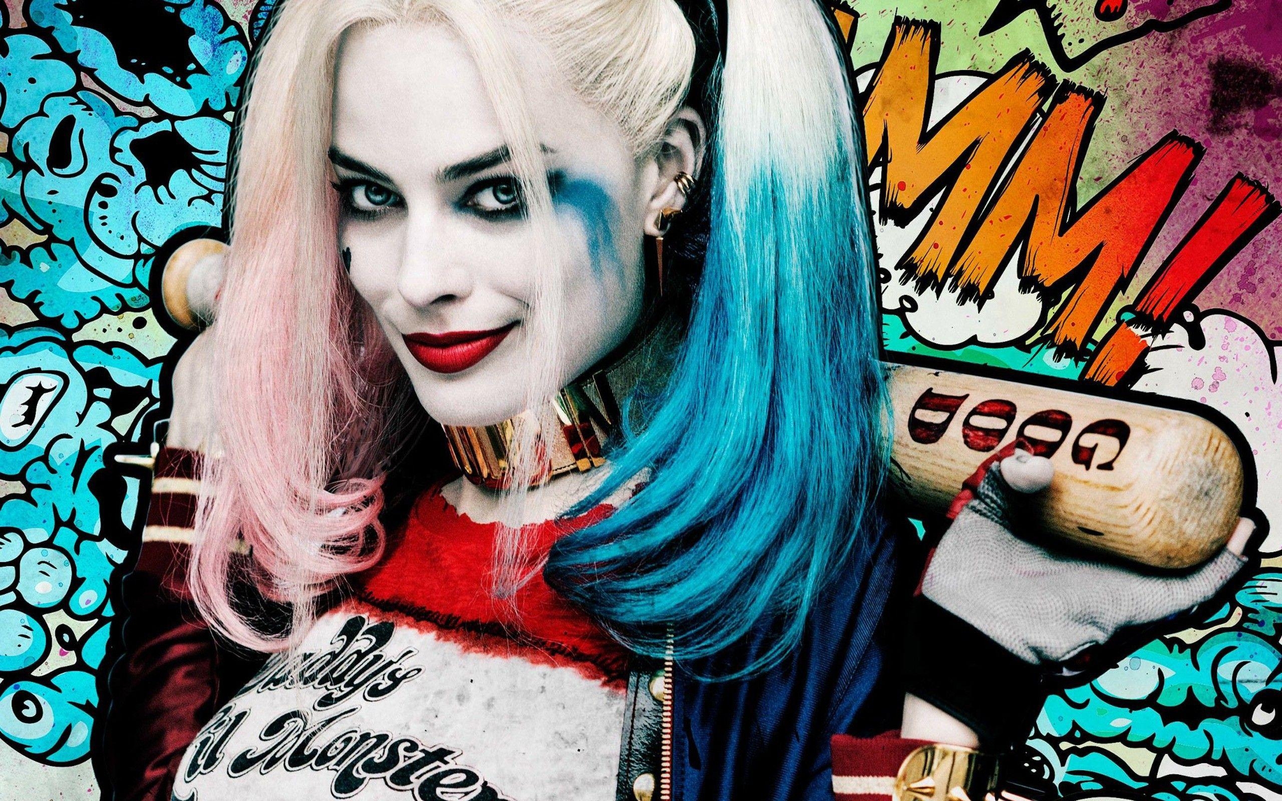 Fanclub, Harley Quinn, Film, Suicide Squad, HD, 2560x1600 HD Desktop