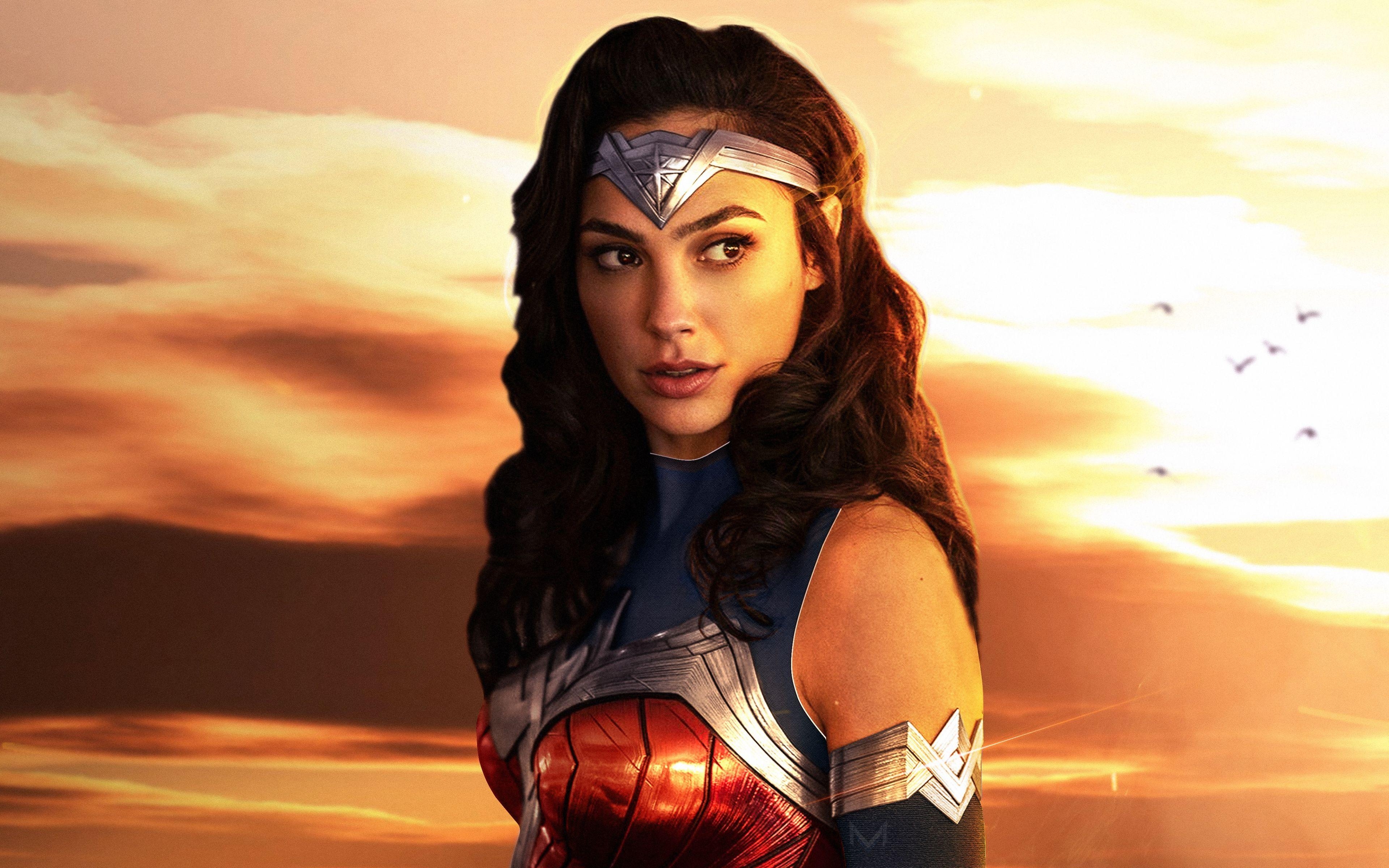 2019, Wonder Woman, Gal Gadot, Kunst, Film, 3840x2400 4K Desktop