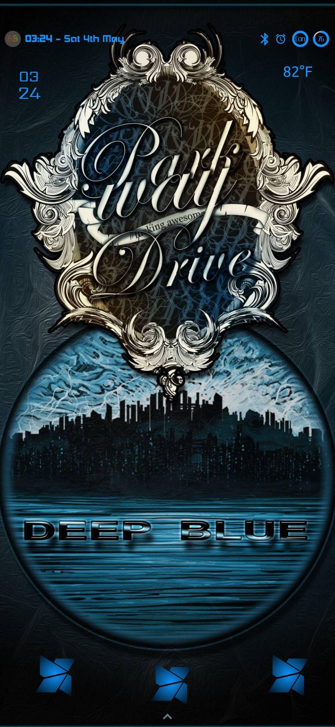 Parkway Drive, Deep Blue, Icon, Kustom, Hardcore, 1080x2340 HD Handy