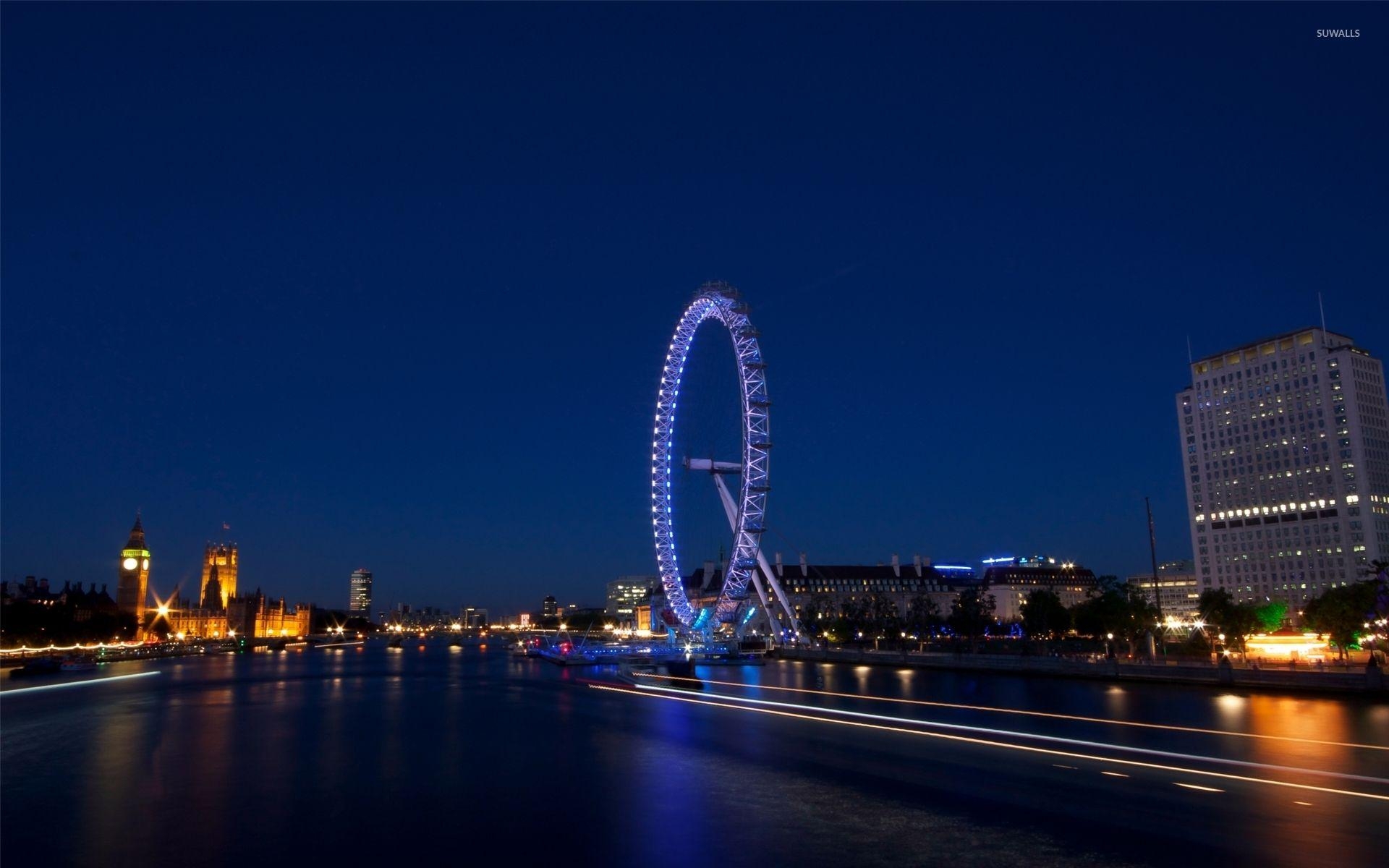 London Eye, Reisen, England, Architektur, Hintergrund, 1920x1200 HD Desktop