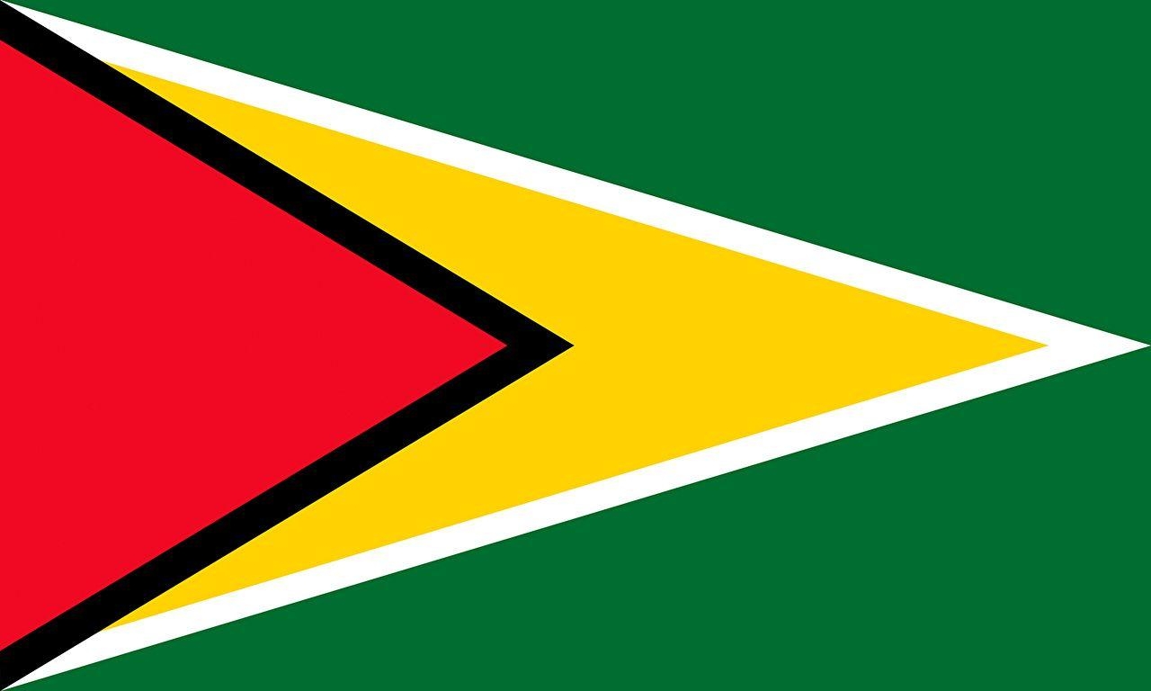 Foto, Guyana-Flagge, Nationalstolz, Symbol, Banner, 1280x770 HD Desktop