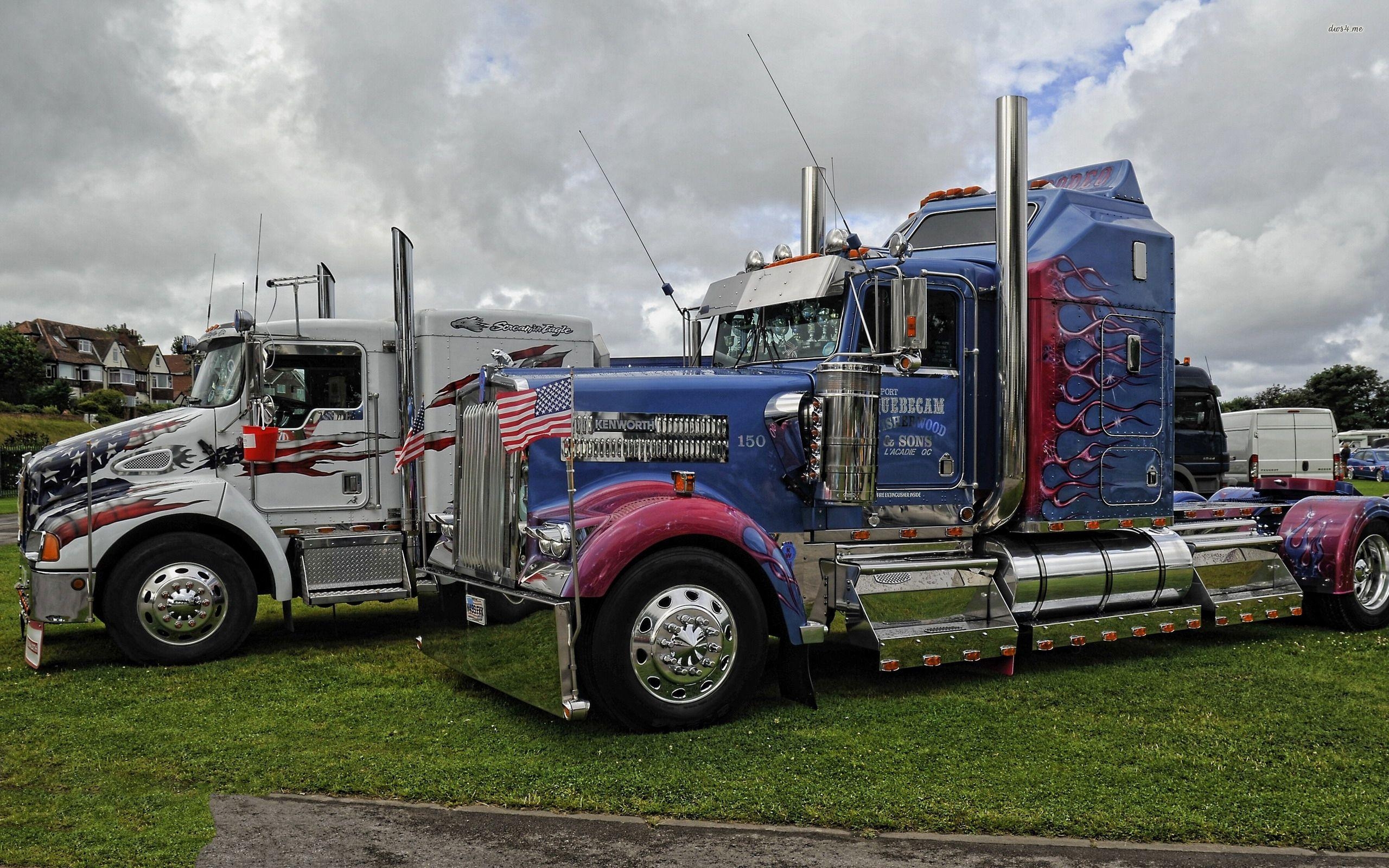 Kenworth Trucks, Hintergrund, LKW, Foto, Fahrzeuge, 2560x1600 HD Desktop