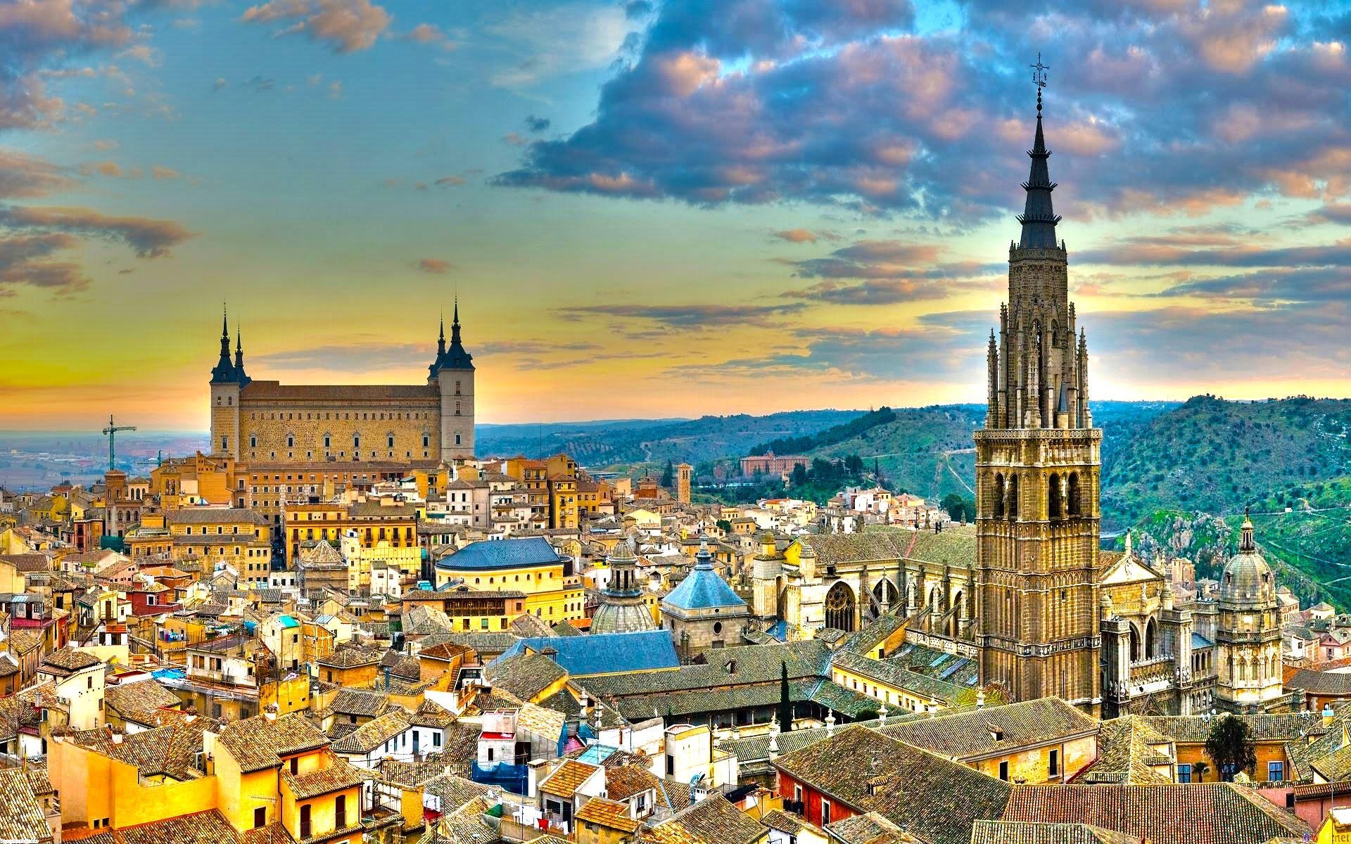 Toledo, Spanien, Voll HD, Hintergrund, Bild, 1920x1200 HD Desktop