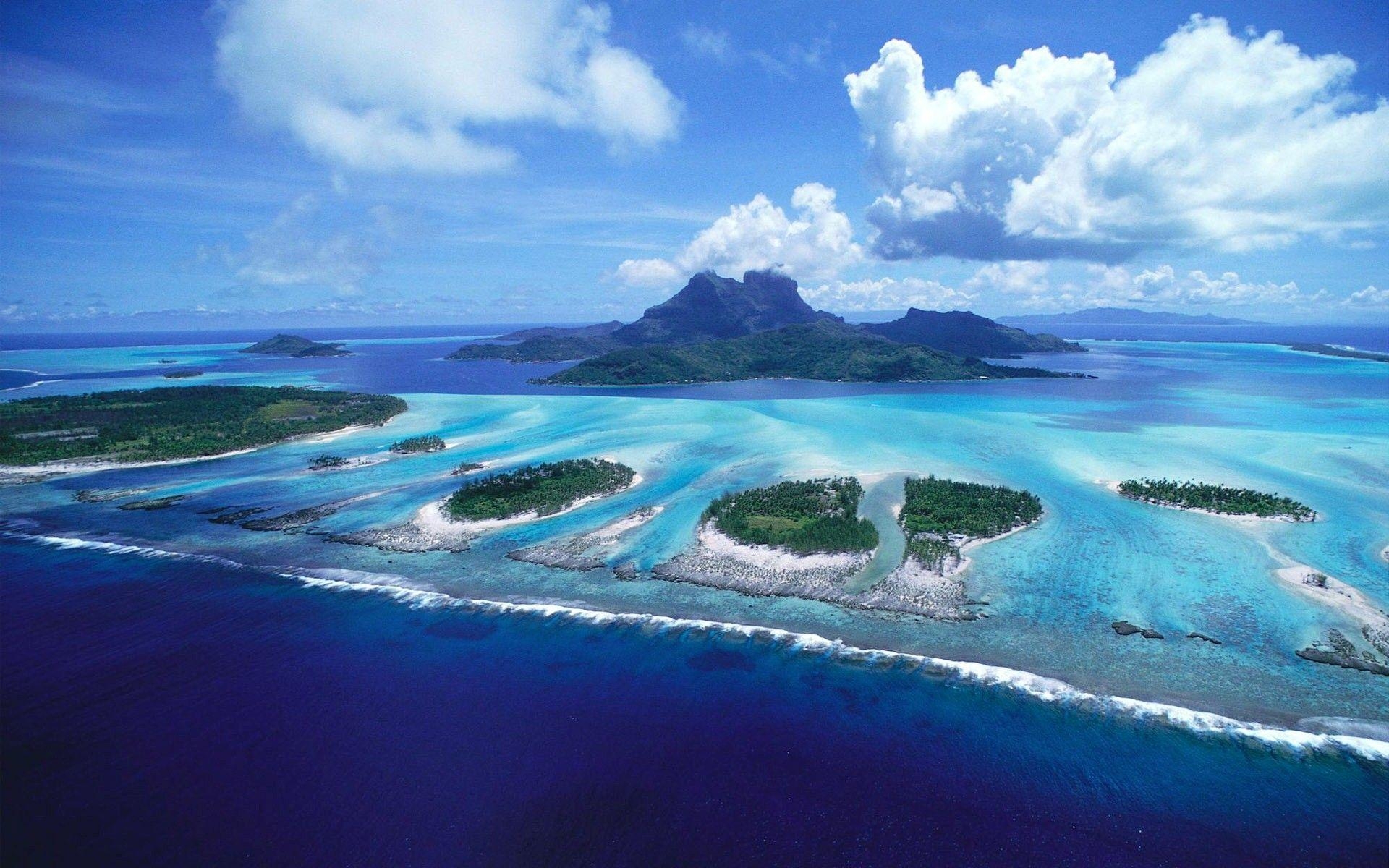 Bora Bora, Insel, Französisch-Polynesien, HD, Tapete, 1920x1200 HD Desktop