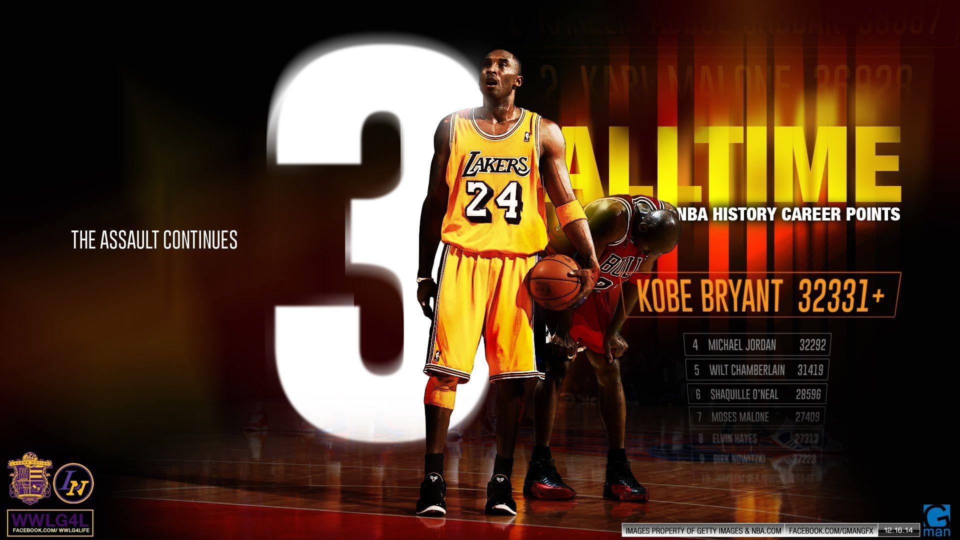 Kobe Bryant, Basketball, Hintergrund, Sport, NBA, 1920x1080 Full HD Desktop