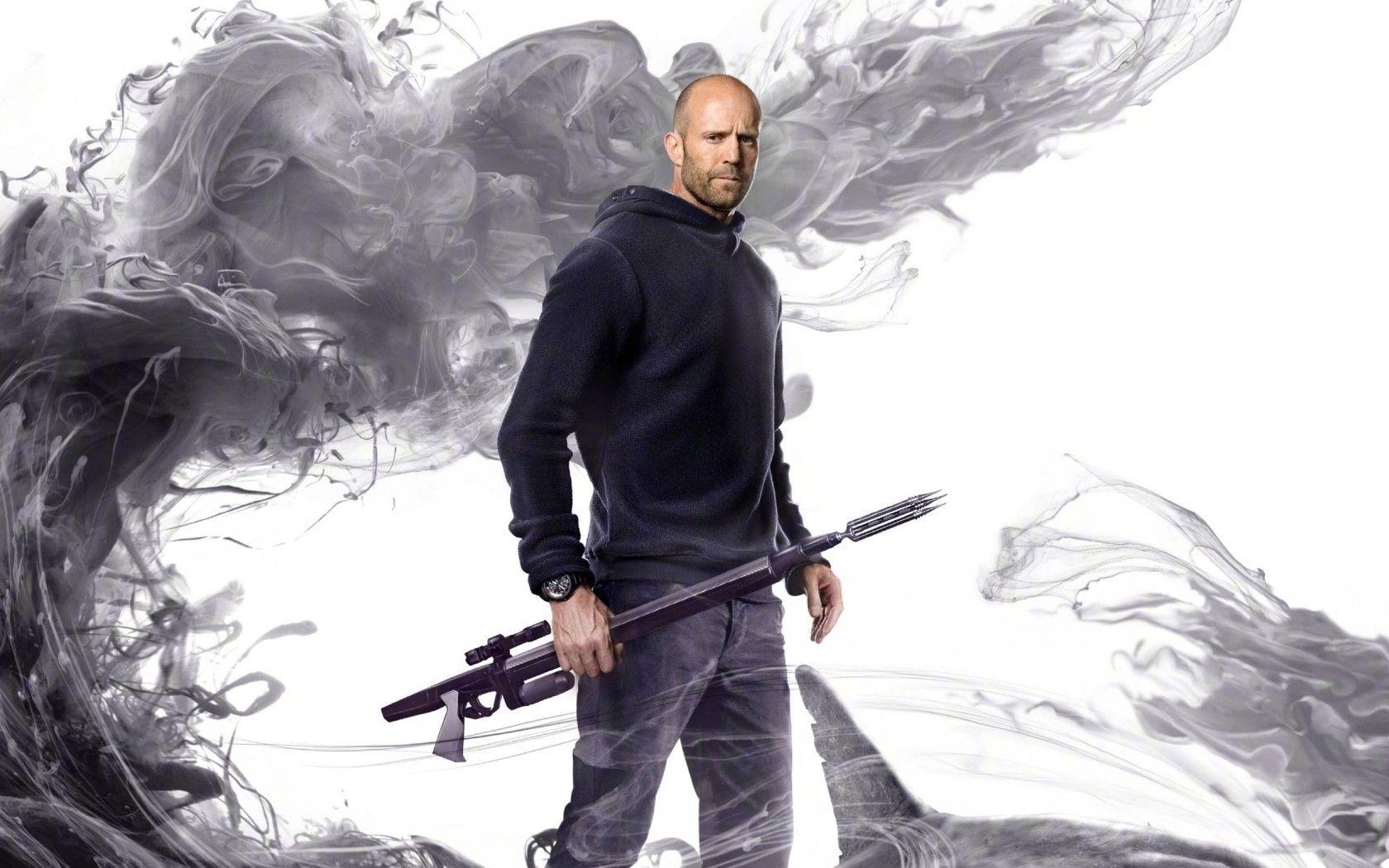 Jason Statham, The Meg, Filme, Hai, Schauspieler, 1680x1050 HD Desktop