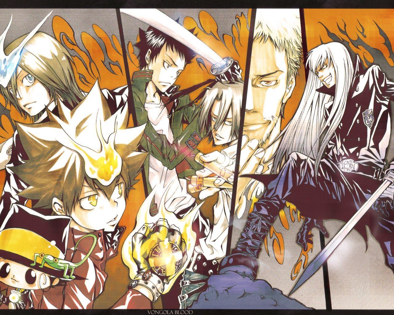 Katekyo Hitman Reborn, Wallpaper, Anime, Stil, Serie, 1280x1030 HD Desktop