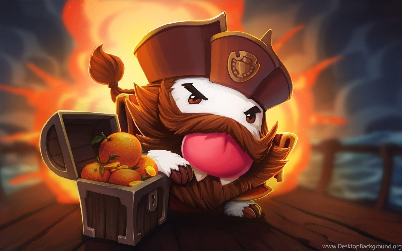 Gangplank, Poro, League of Legends, HD, Gaming, 1680x1050 HD Desktop