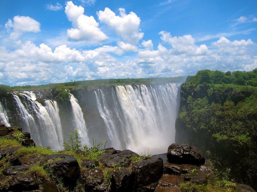 Victoriafälle, Breitbild, Wasserfall, Reisen, Natur, 1030x770 HD Desktop