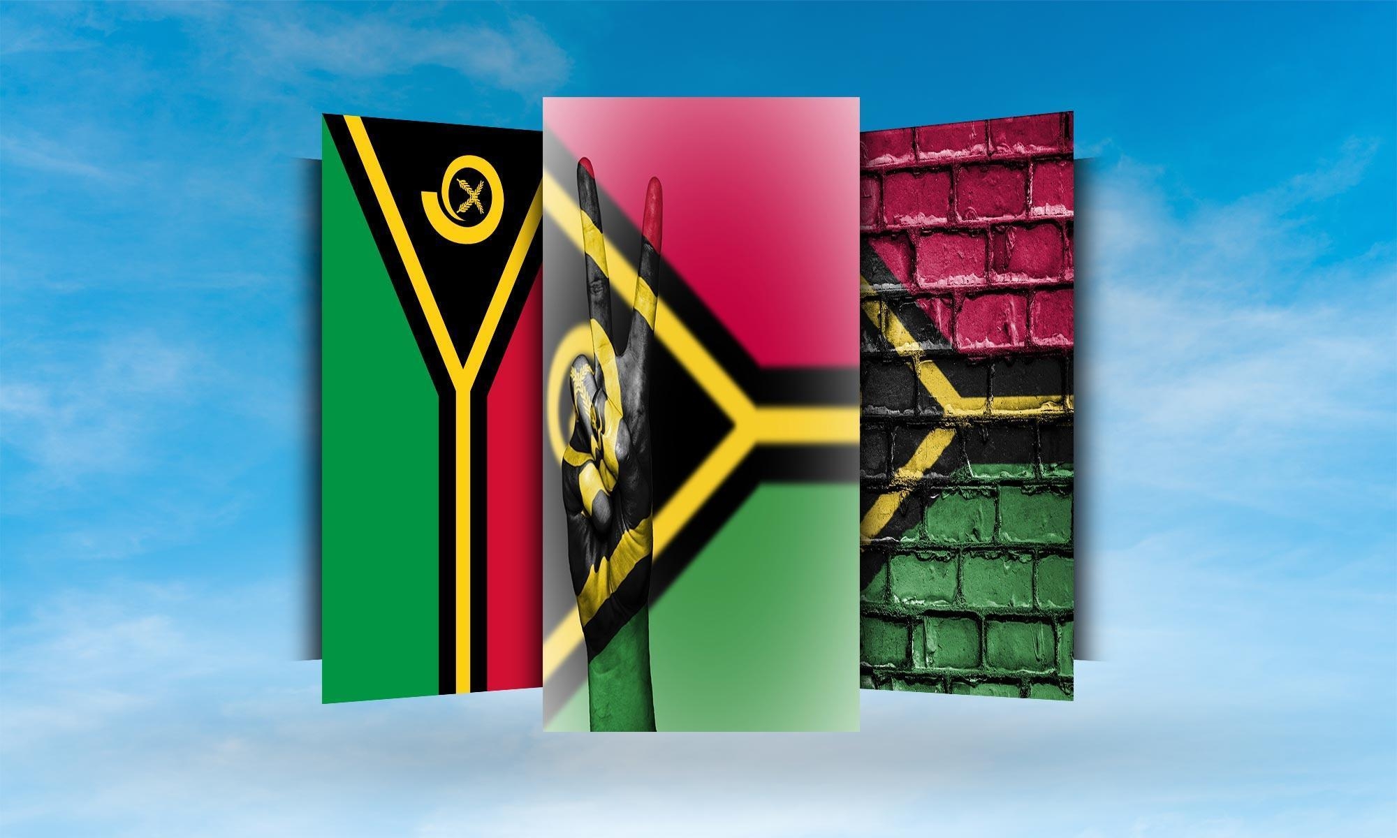 Vanuatu, Flagge, Android, Hintergrund, HD, 2000x1200 HD Desktop