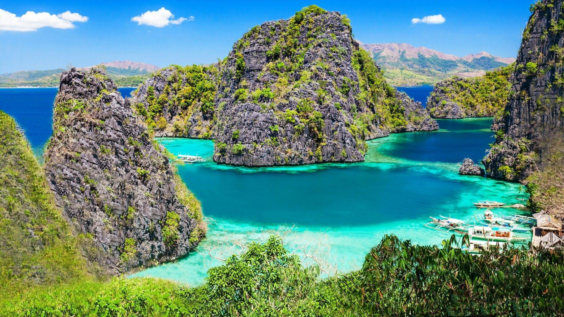 Coron Insel, Philippinen, Hintergrund, Studio 10, Tropen, 1920x1080 Full HD Desktop