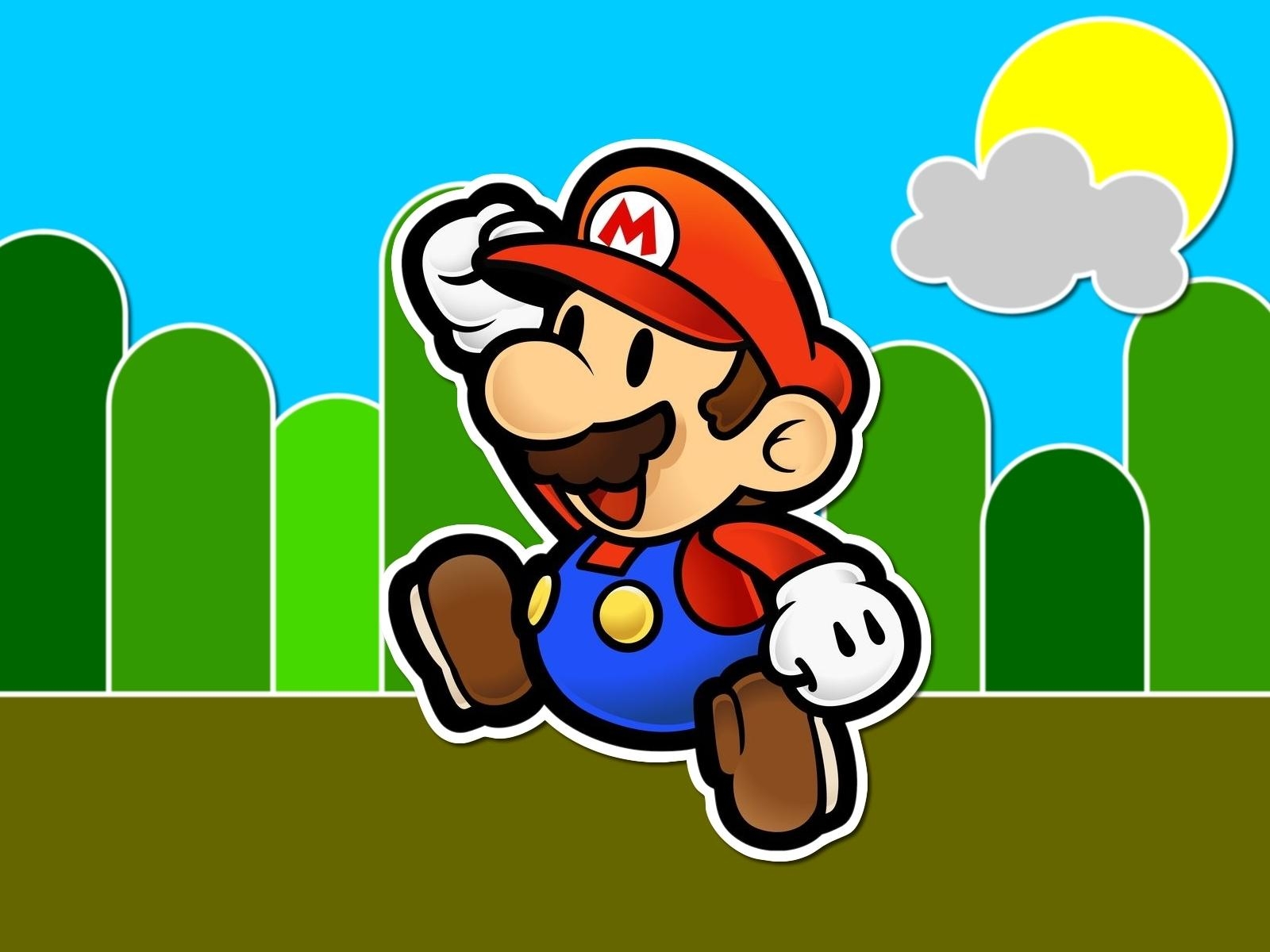 Super Mario Bild, Papier Mario, HD Games, 1600x1200 HD Desktop