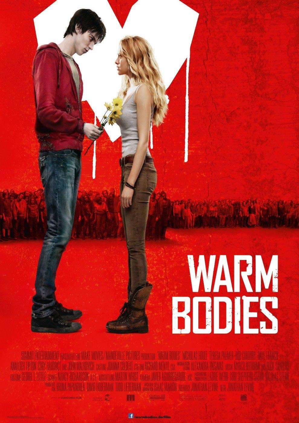 Warm Bodies, Nicholas Hoult, Teresa Palmer, Zombie, Bild, 990x1400 HD Handy