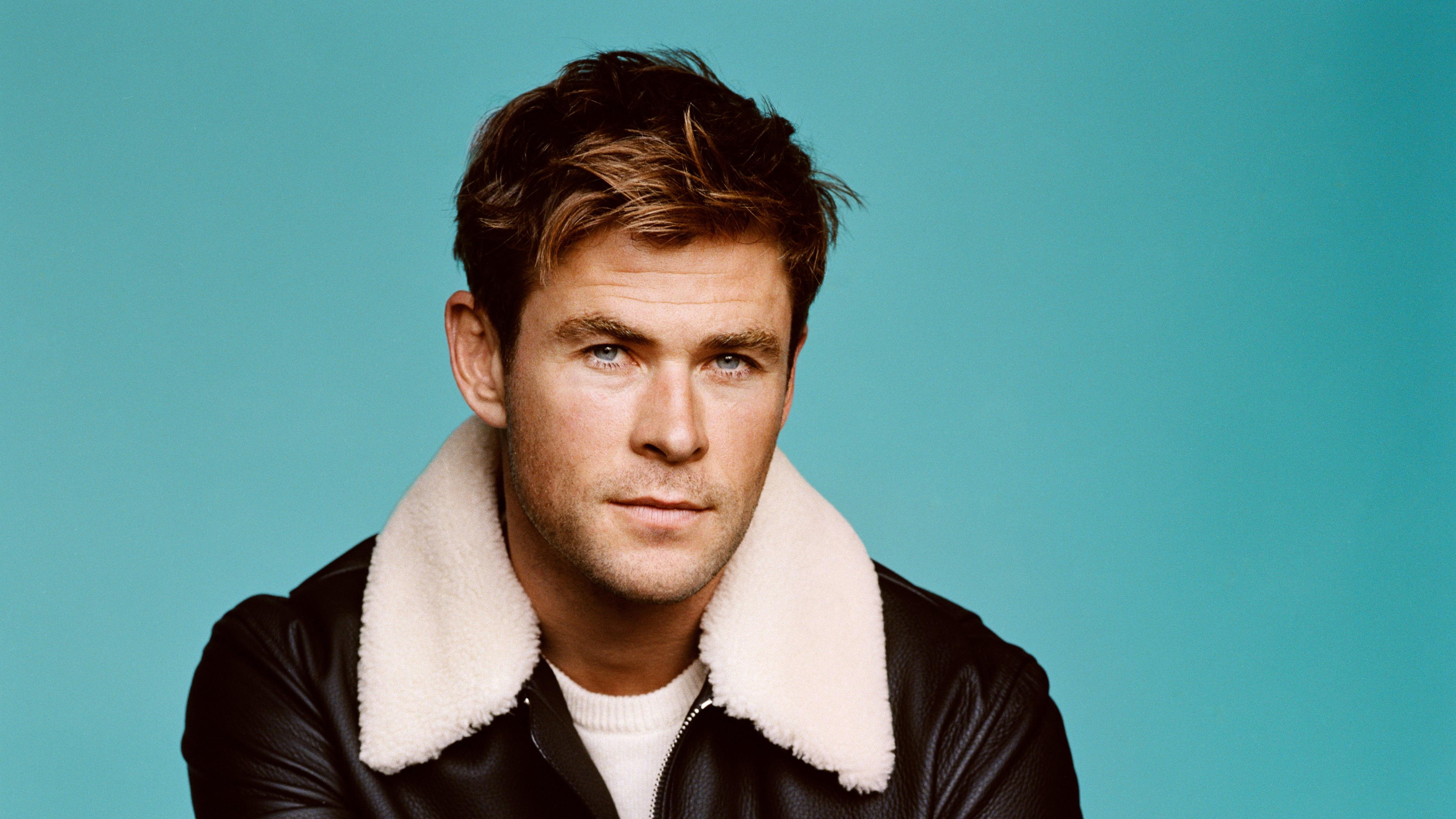 Chris Hemsworth, GQ 2018, 4K, iPhone, Pixel, 4350x2450 4K Desktop