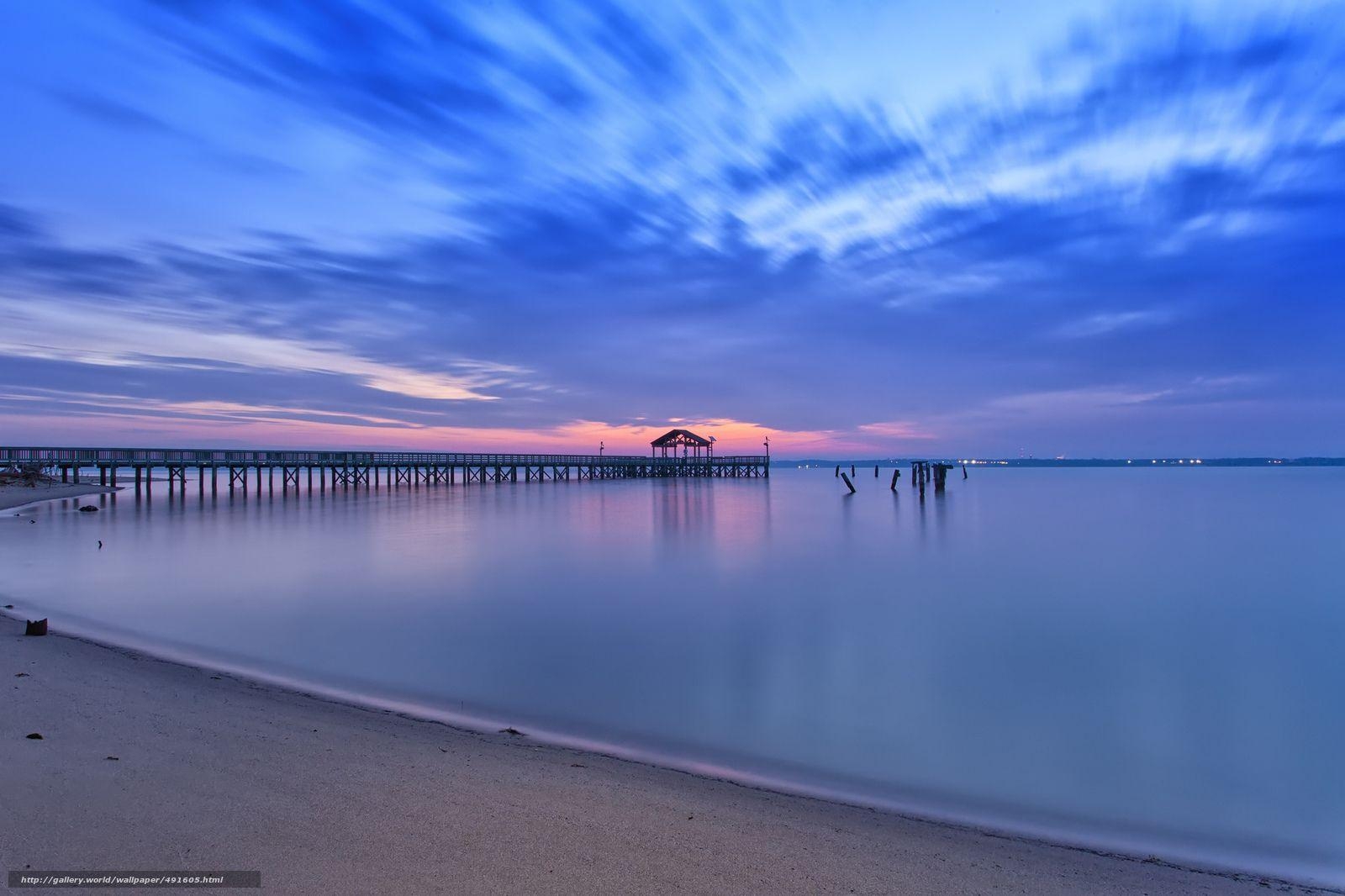 Virginia Beach, Hintergrund, Ostküste, USA, Meer, 1600x1070 HD Desktop