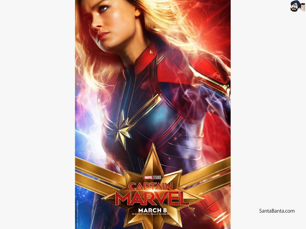 Captain Marvel, Film, Wallpaper, 2019, Carol Danvers, 1030x770 HD Desktop