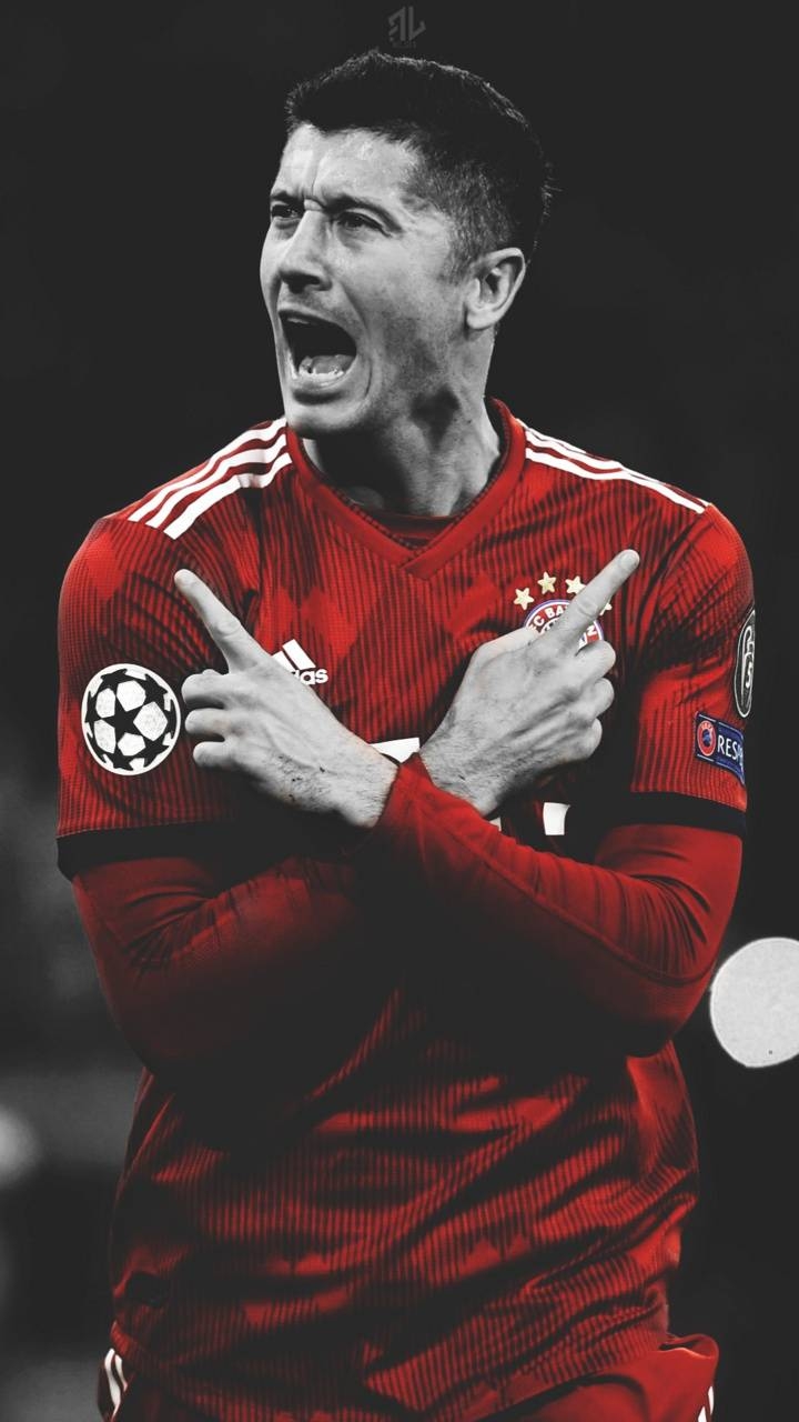 Robert Lewandowski, Fußball, Polen, Wallpaper, Sport, 720x1280 HD Handy