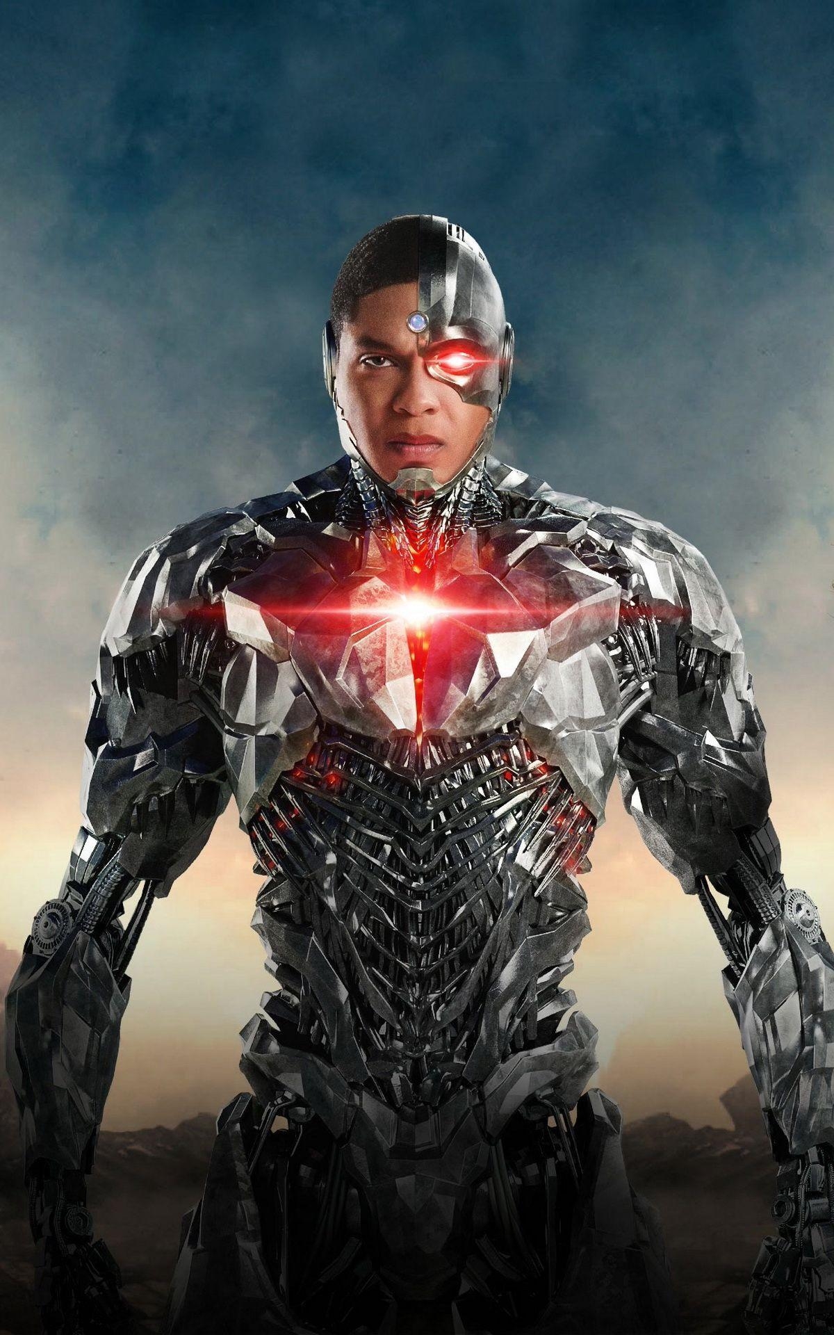 Justice League, Cyborg, DC Comics, Filme, 4K, 1200x1920 HD Handy