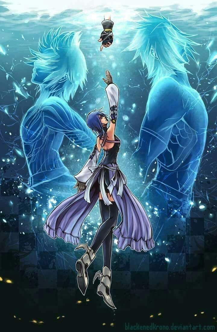 Aqua, Kingdom Hearts, Terra, Ventus, Sora, 720x1110 HD Handy