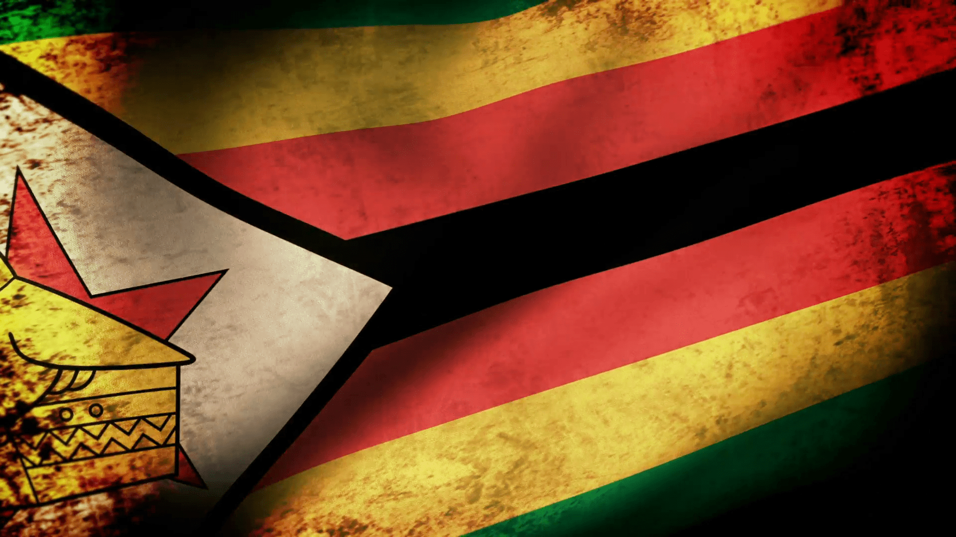 Flagge, Zimbabwe, Abenteuern, Afrika, Symbol, 1920x1080 Full HD Desktop