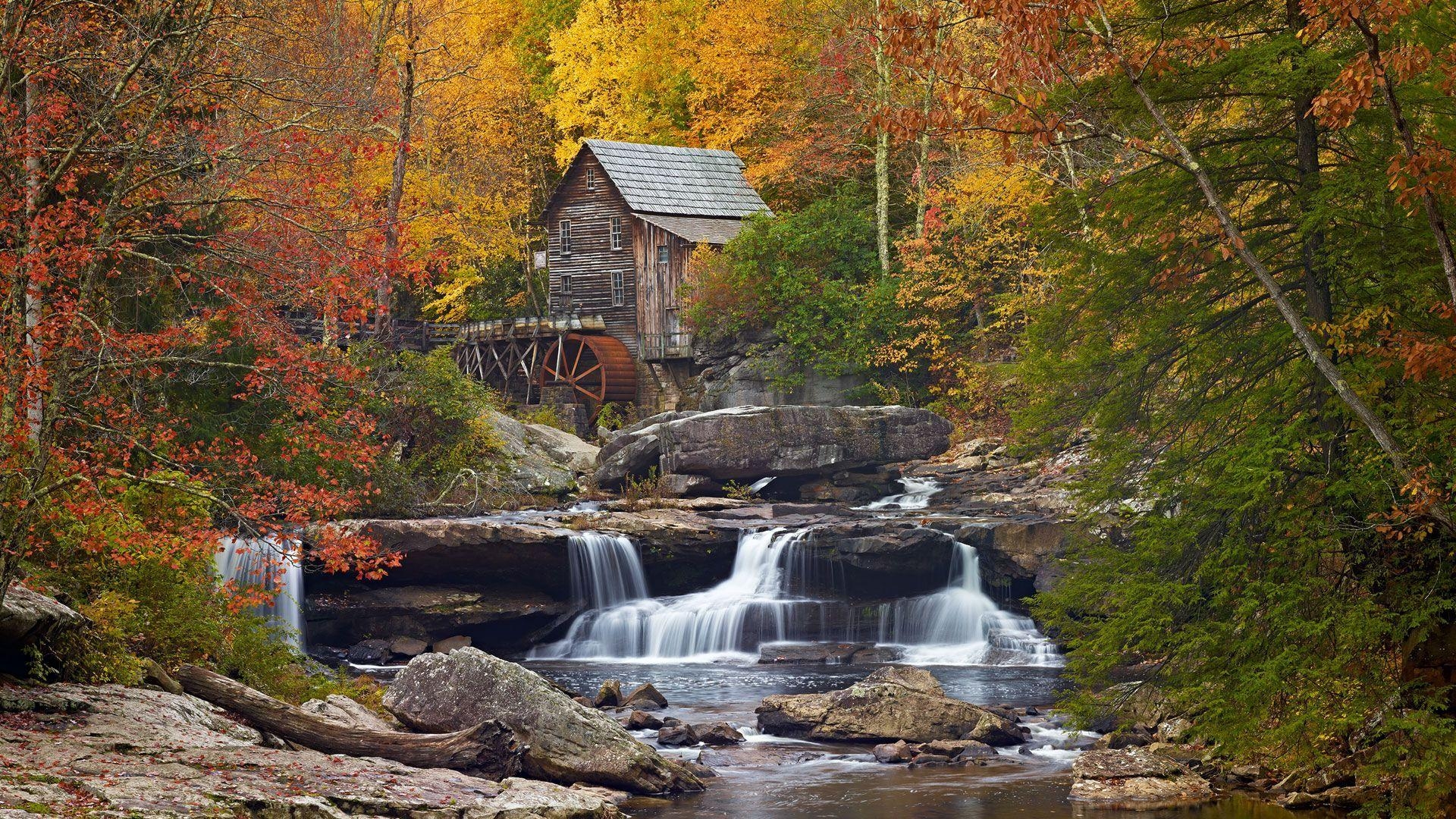 West Virginia, Herbst, Landschaft, HD, Natur, 1920x1080 Full HD Desktop