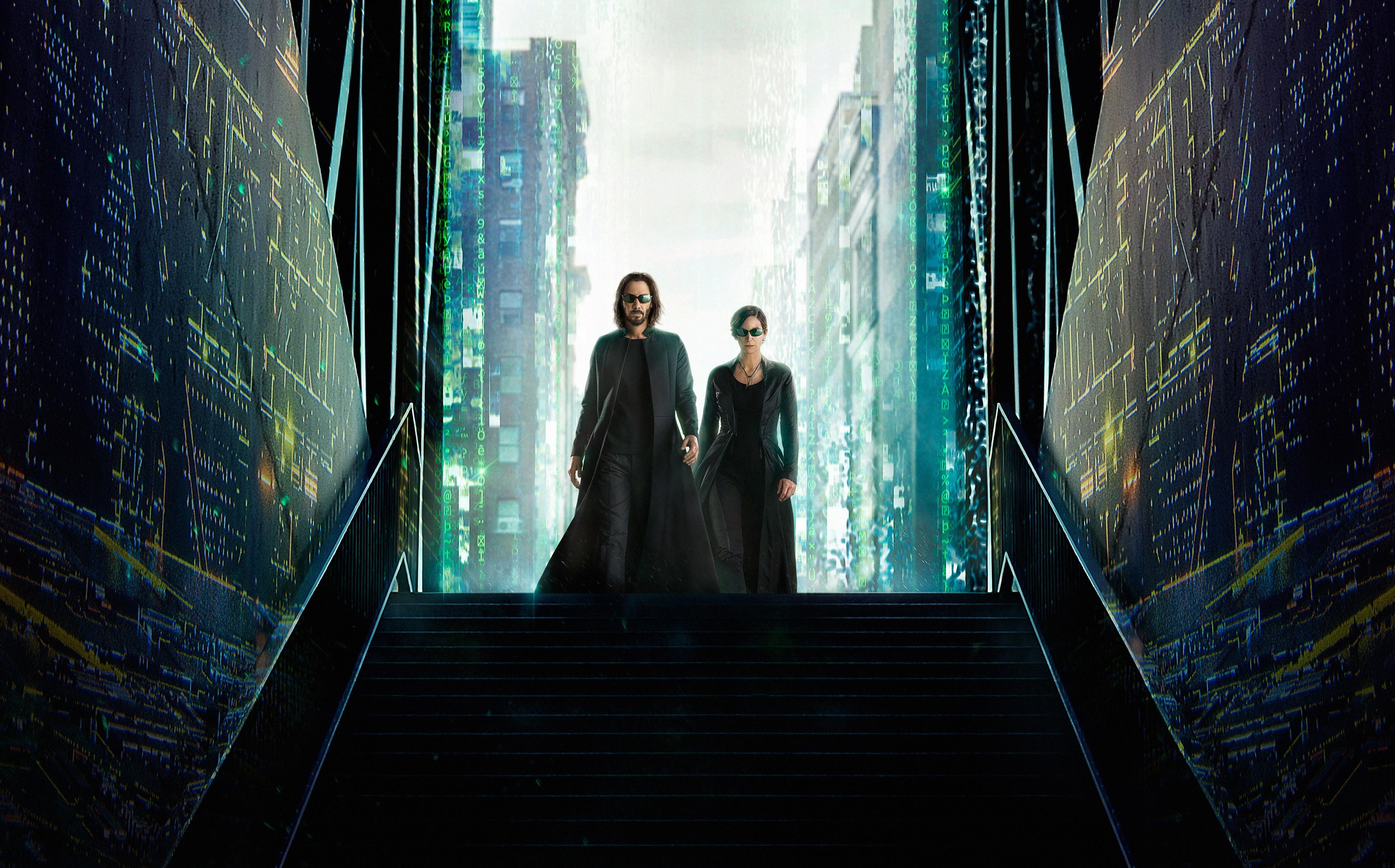 Matrix Resurrections, 4K, HD, Sci-Fi, Neo, 4000x2490 4K Desktop