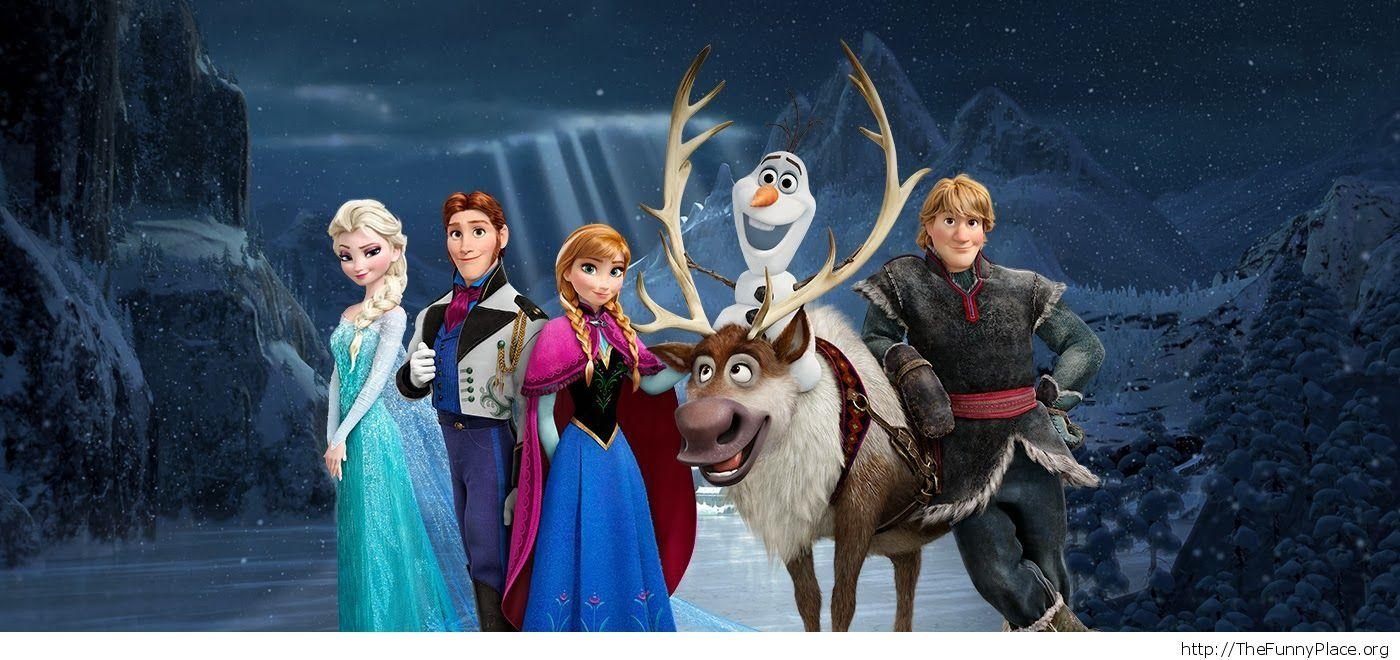 Frozen, Disney, Animation, Eiskönigin, Elsa, 1400x660 Dual Screen Desktop