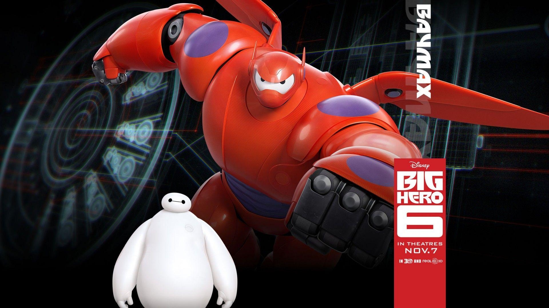 Großes Held 6, Hintergrund 14, Hiro, Baymax, Cartoons, 1920x1080 Full HD Desktop