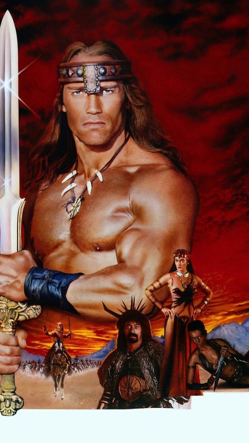 Conan, Barbar, 1985, Handy, Filmklassiker, 820x1460 HD Handy