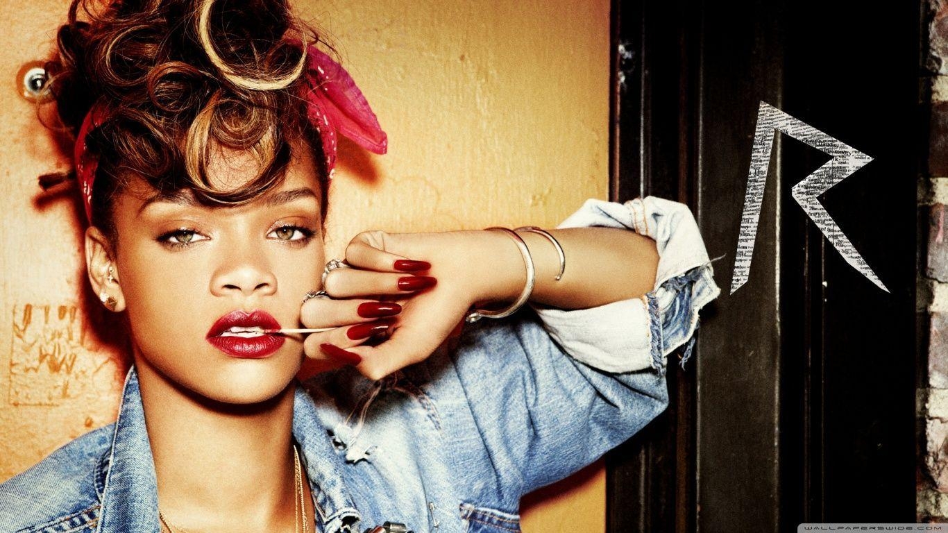 Rihanna, Wallpaper, 4K, kostenlos, Download, 1370x770 HD Desktop