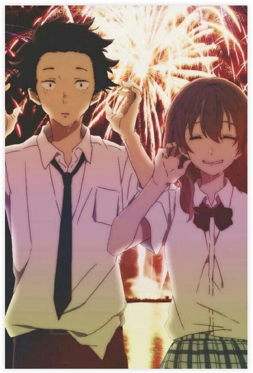 A Silent Voice, Anime, Poster, Dekor, Geschenk, 890x1300 HD Handy