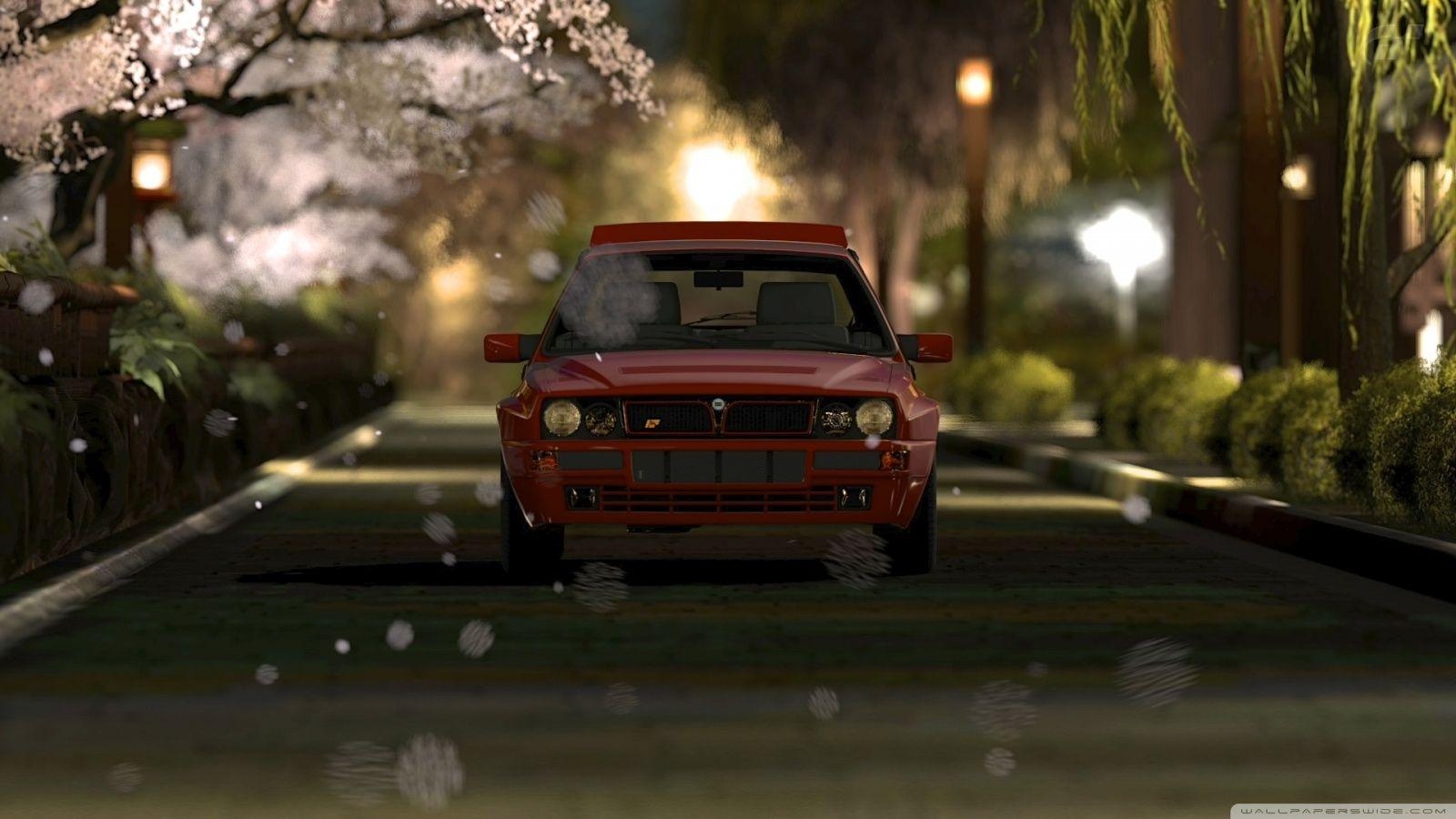 Gran Turismo 5, Lancia Delta, HF Integrale, Ultra HD, Desktop, 1600x900 HD Desktop