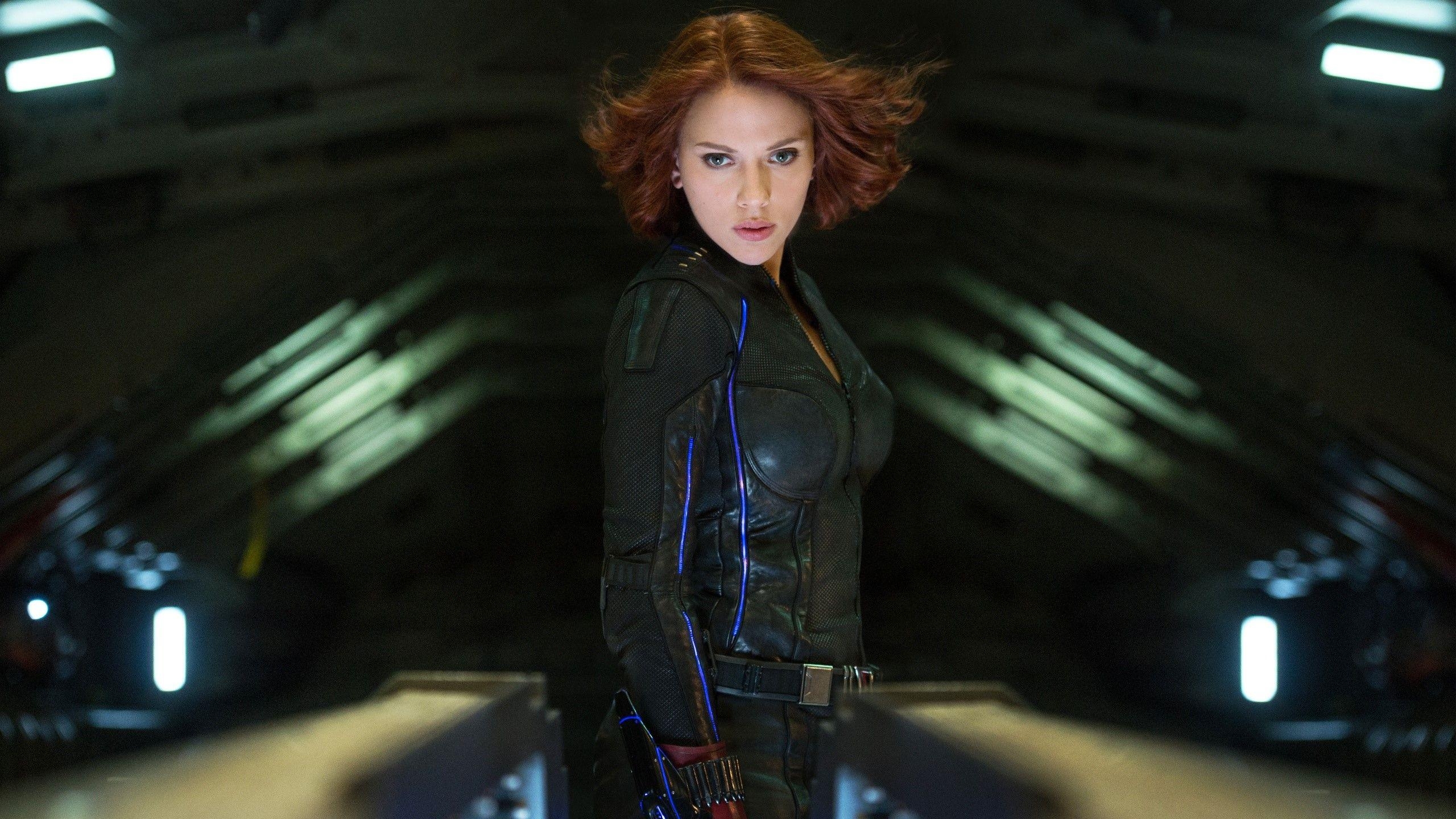 Scarlett Johansson, Black Widow, 2K, Quad HD, Wallpaper, 2560x1440 HD Desktop