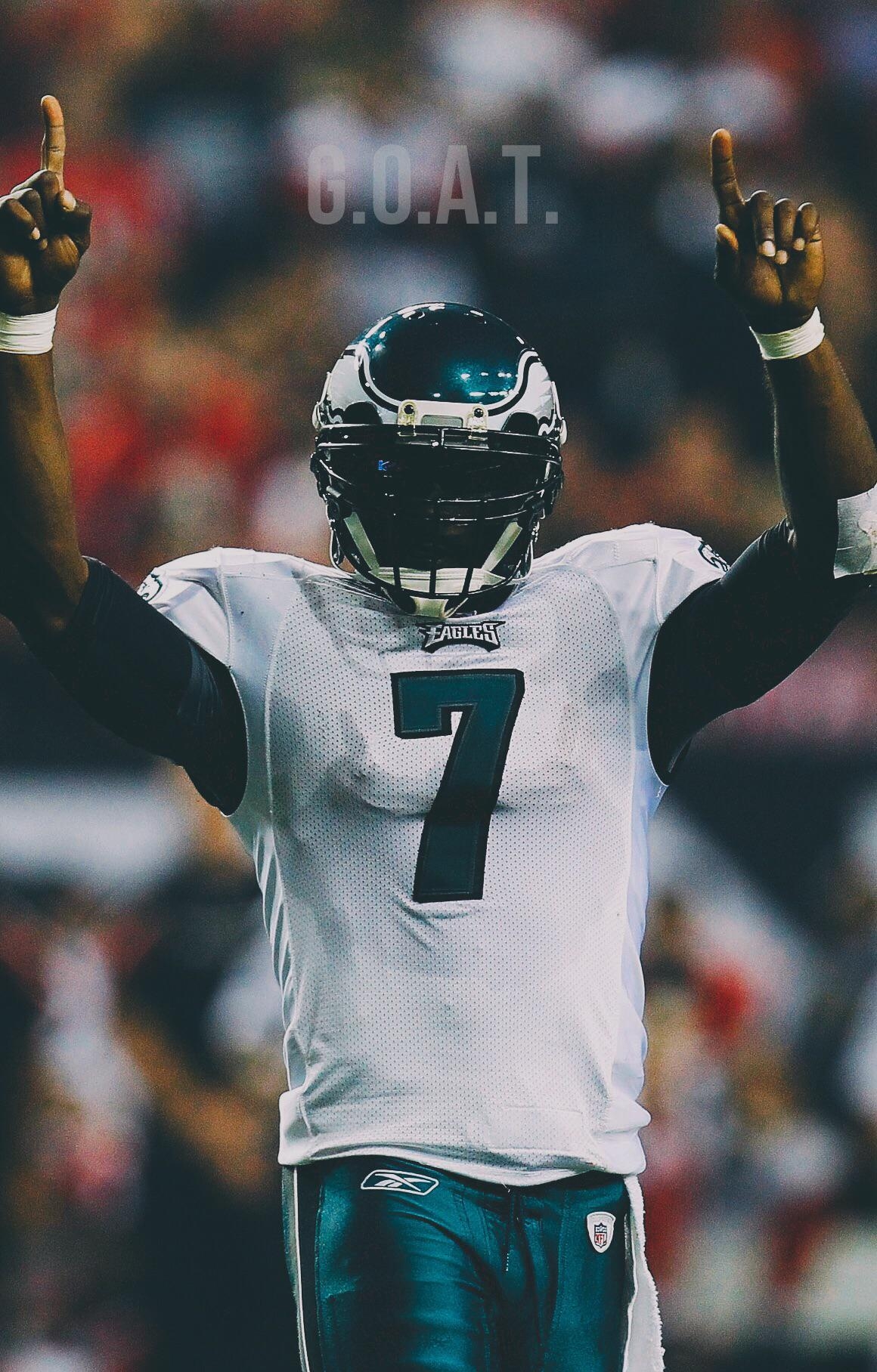 Michael Vick, Handy, Hintergrund, Sport, Bearbeitet, 1160x1820 HD Handy