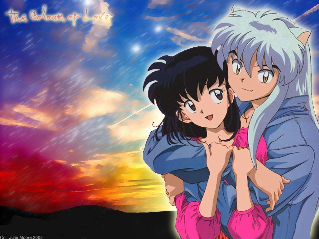 Inuyasha und Kagome, HD, Anime, Charakter, Bild, 1030x770 HD Desktop